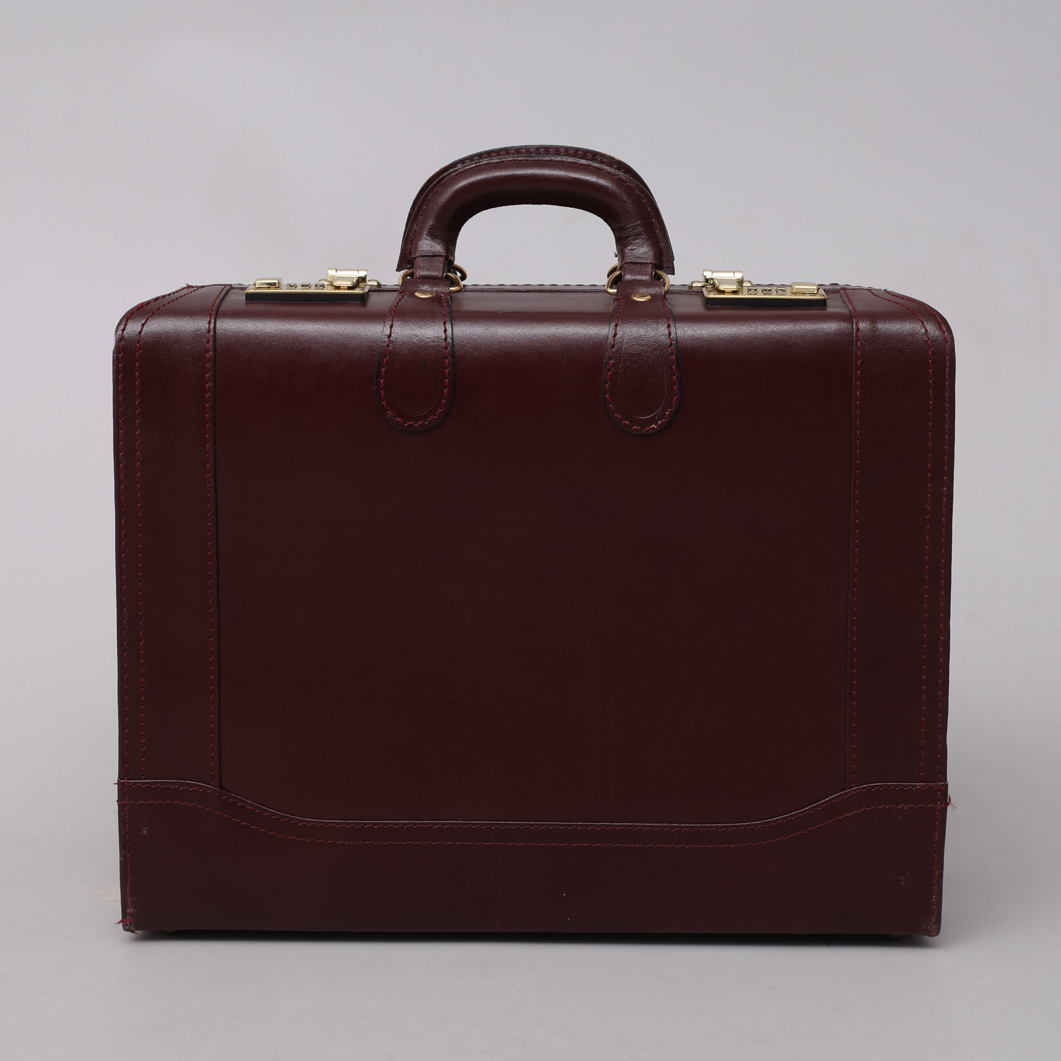 ATTACHÉVÄSKA, SKINN, FRANZEN, TYSKLAND, 1900-TALETS ANDRA HÄLFT.