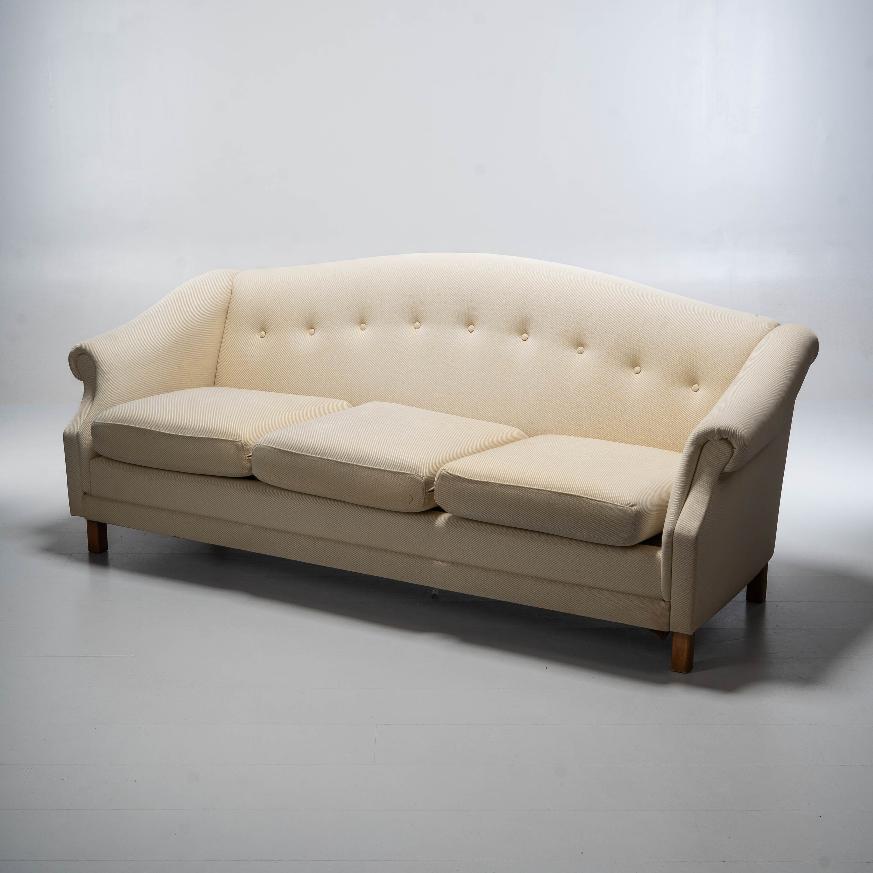 SOFFA, Textil & teak 1970-tal.