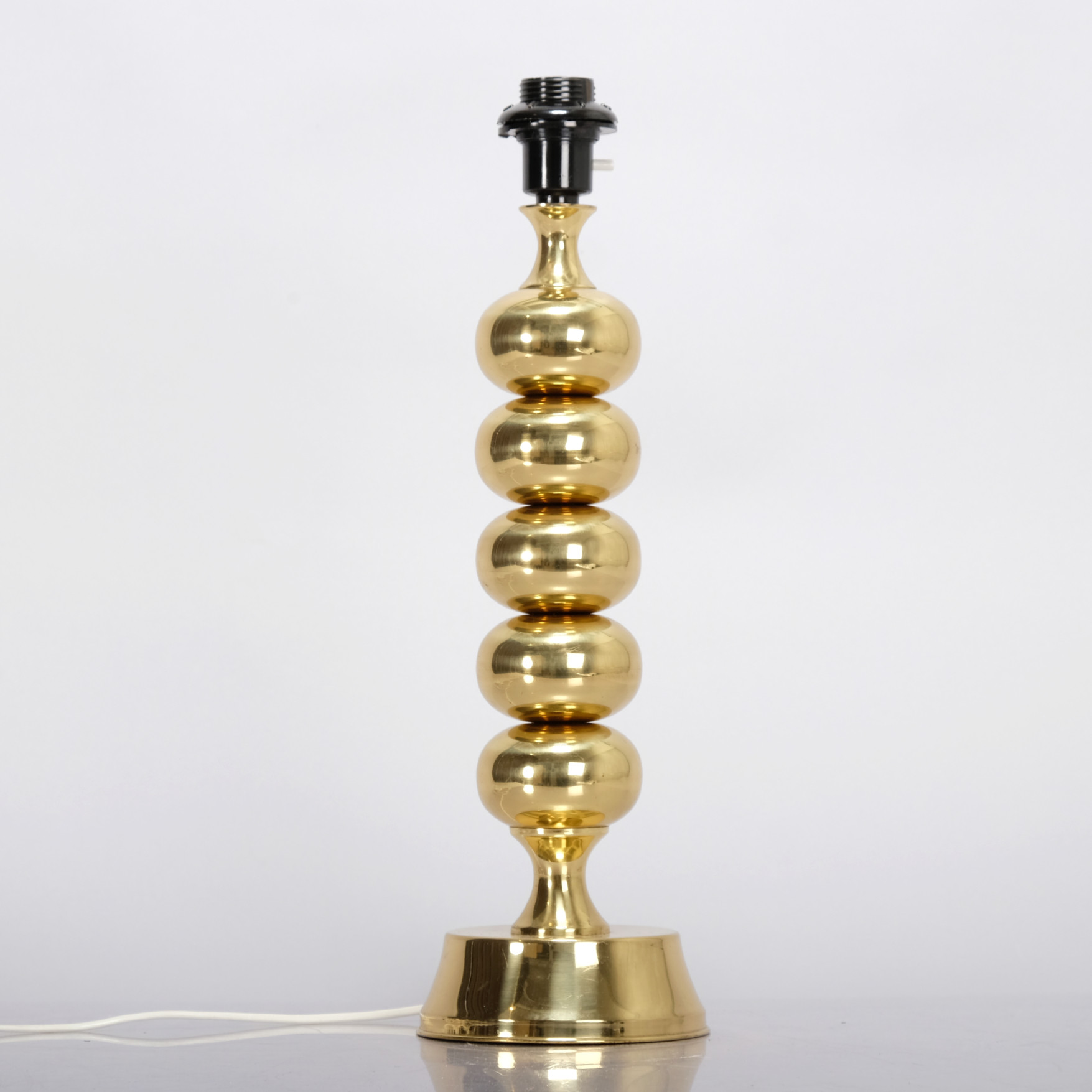 BORDSLAMPA, Mässing, NAFA, 1900-talets andra hälft.