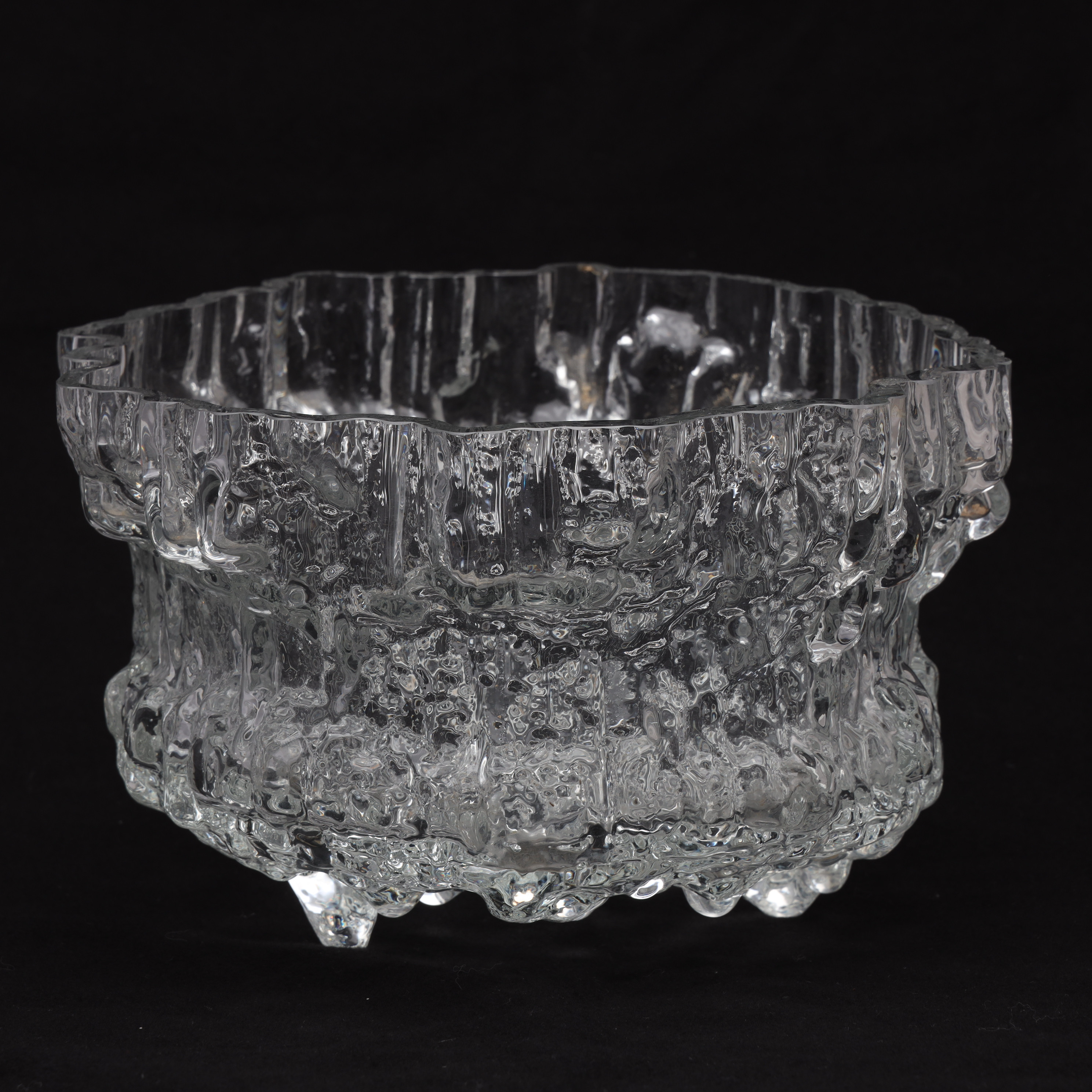 TAPIO WIRKKALA. SKÅL, glas, "Miracus", Iittala.