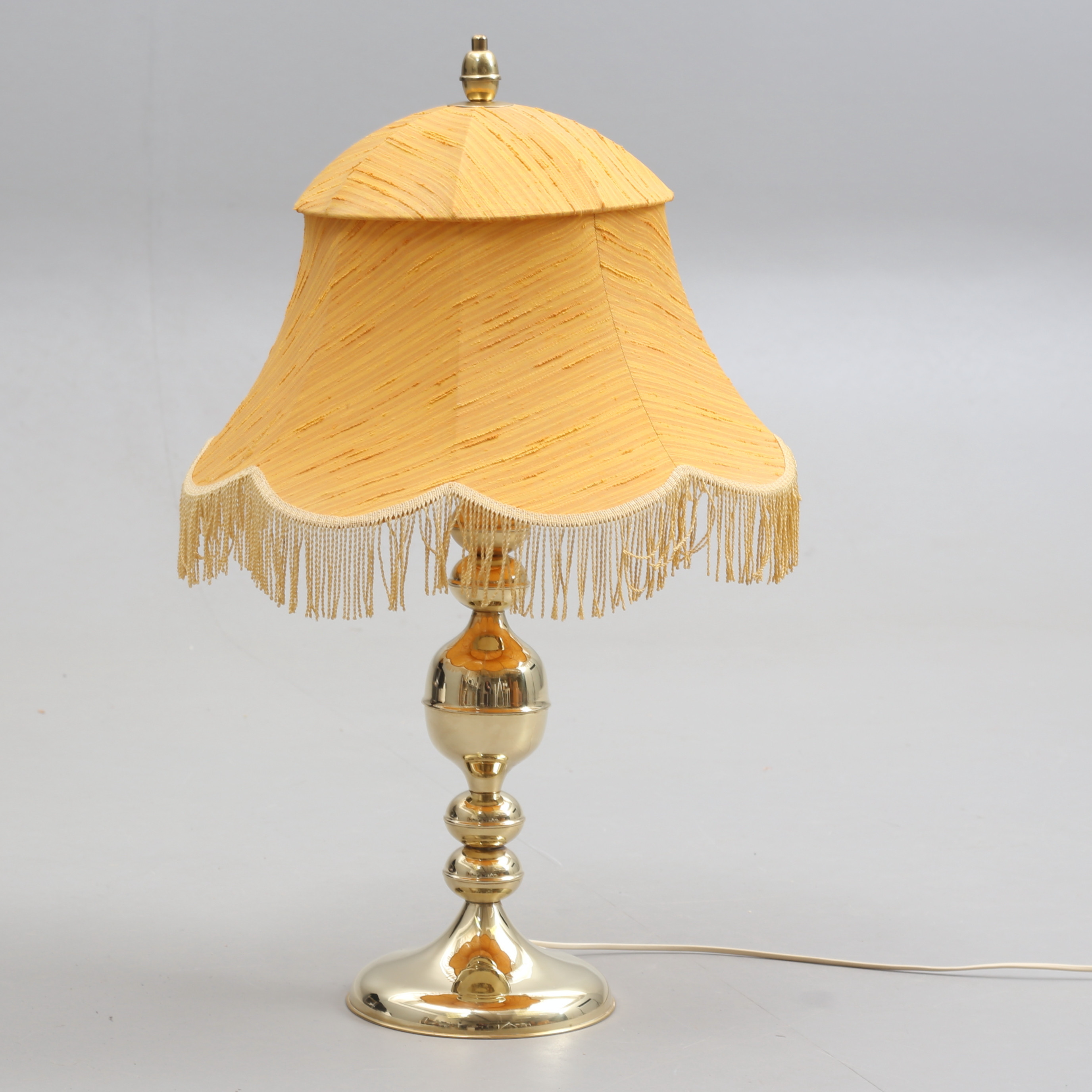 BORDSLAMPA, gulmetall, Elarmatur, Kosta.