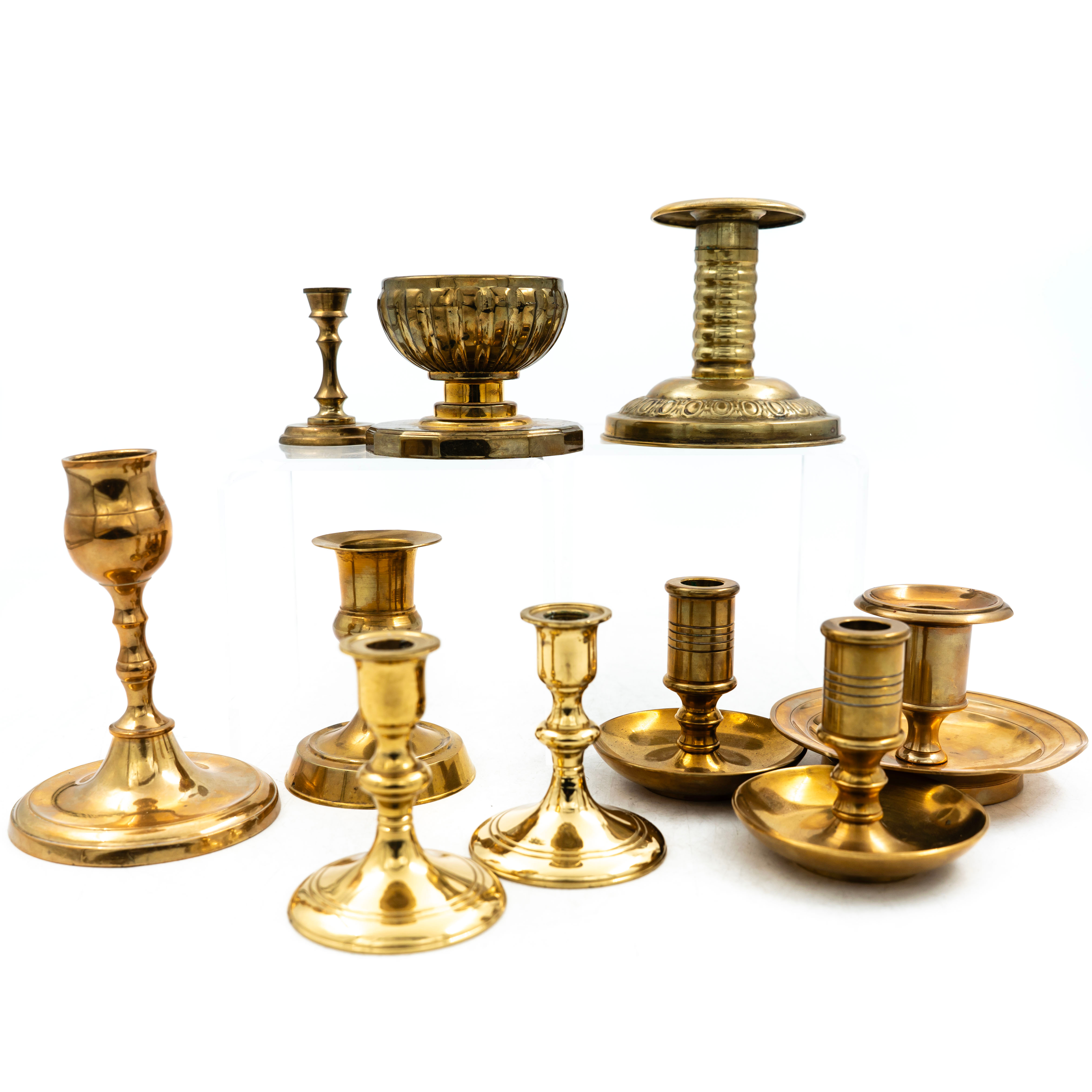 LJUSHÅLLARE, 10-delar, b.l.a Skultuna.