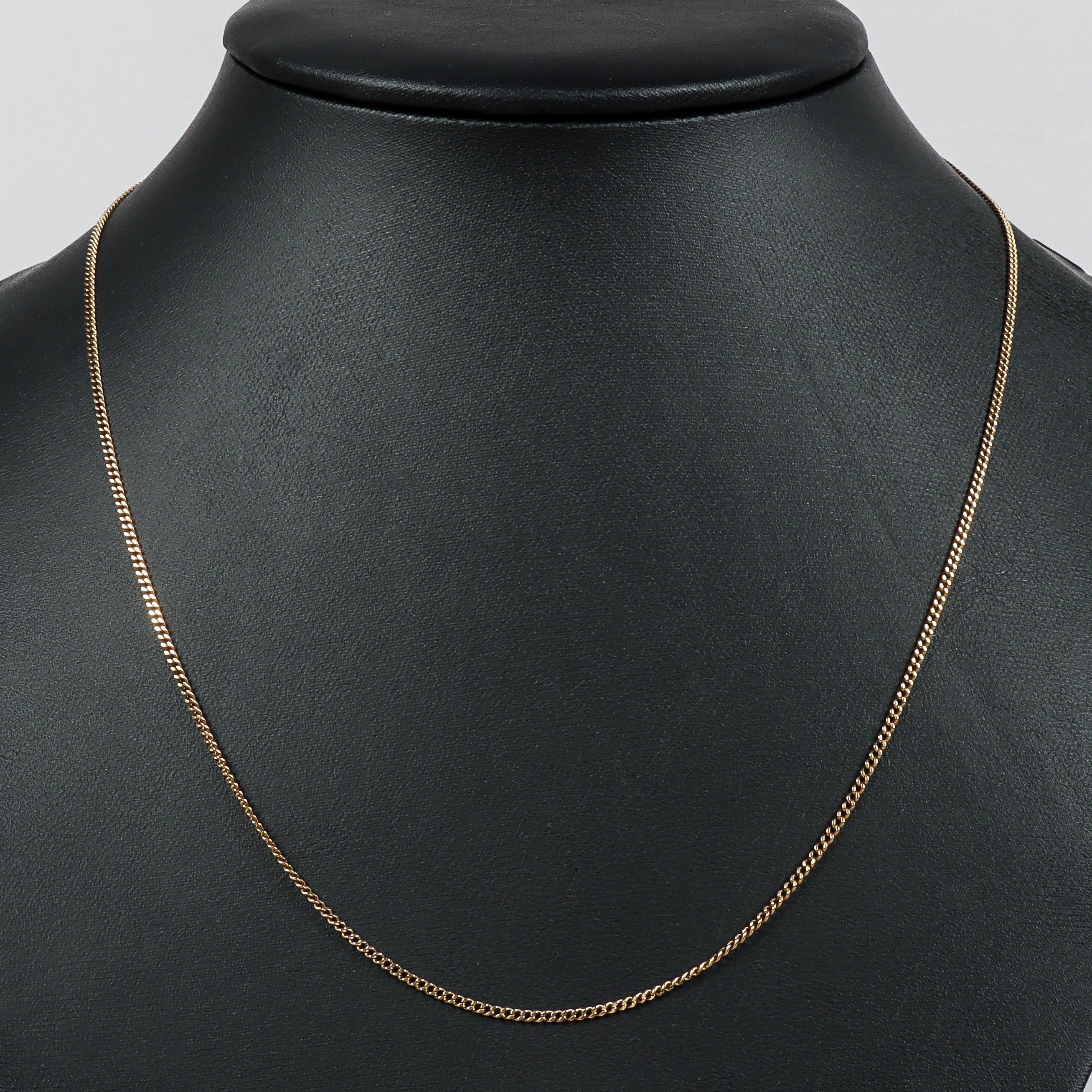 HALSKEDJA pansarlänk, 18k guld.