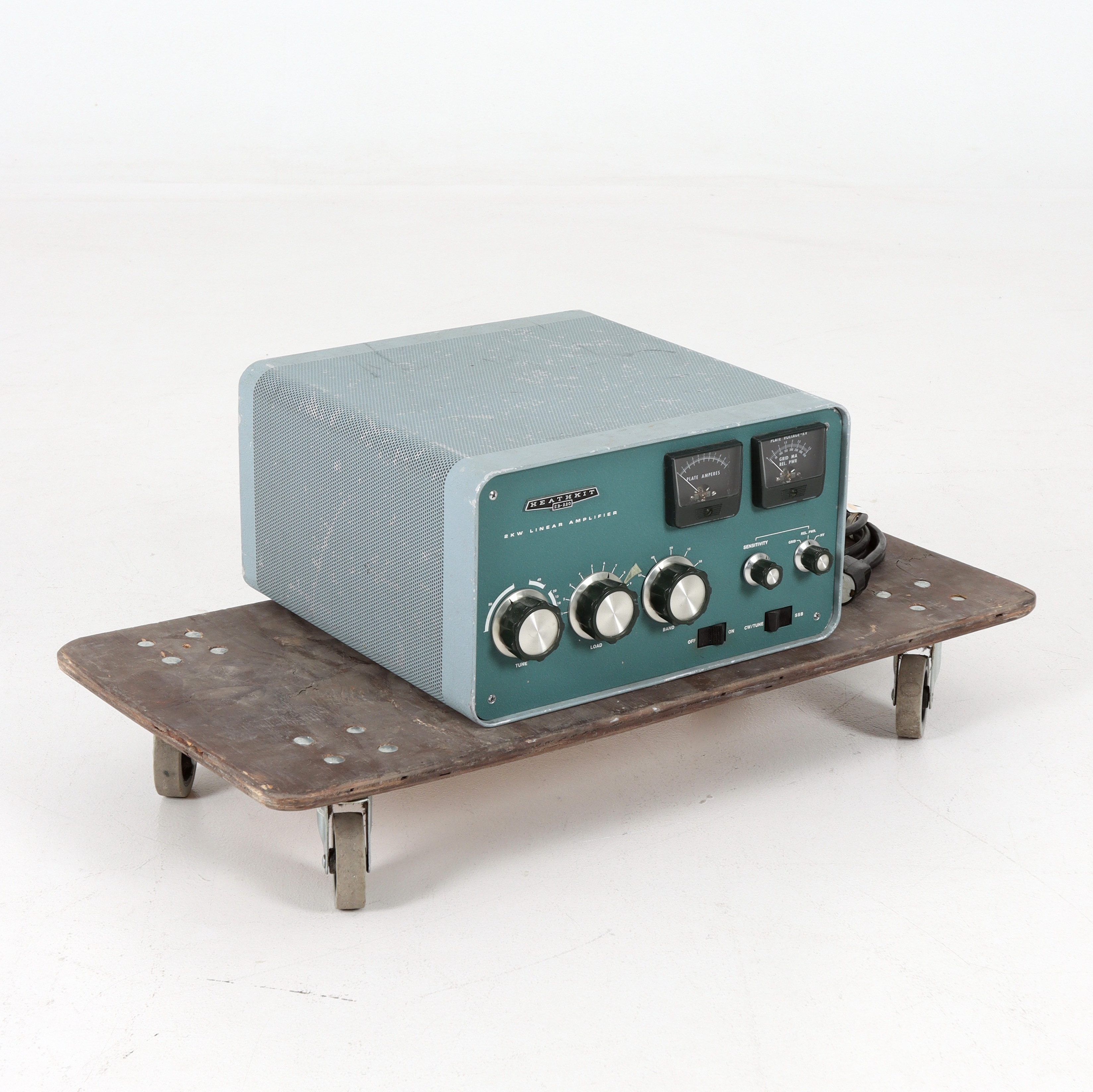 FÖRSTÄRKARE, linjärförstärkare för amatörradio. Heathkit SB-220. 1970-tal.