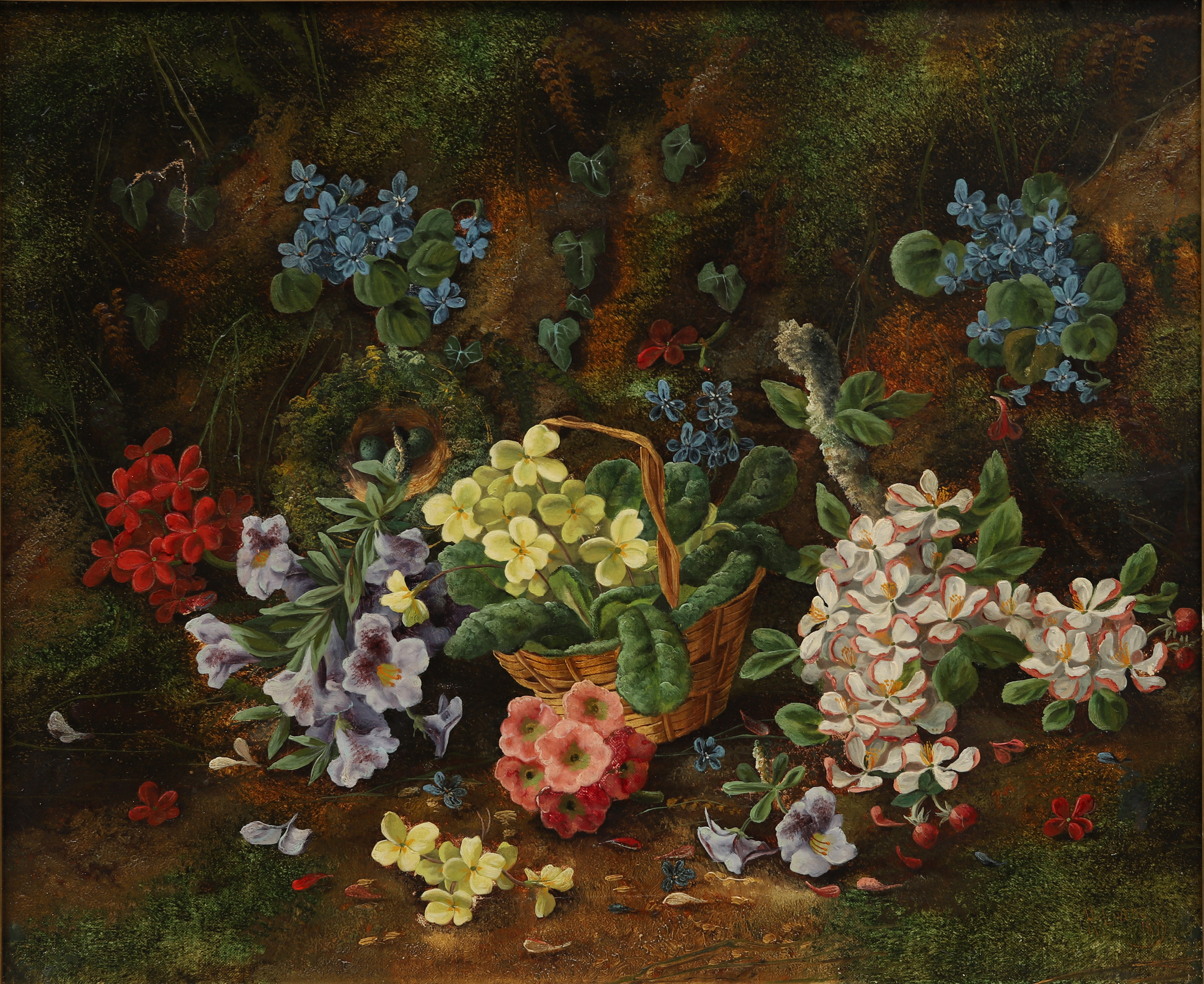 HENRY JOHN LIVENS, olja på duk, signerad och daterad 1879.