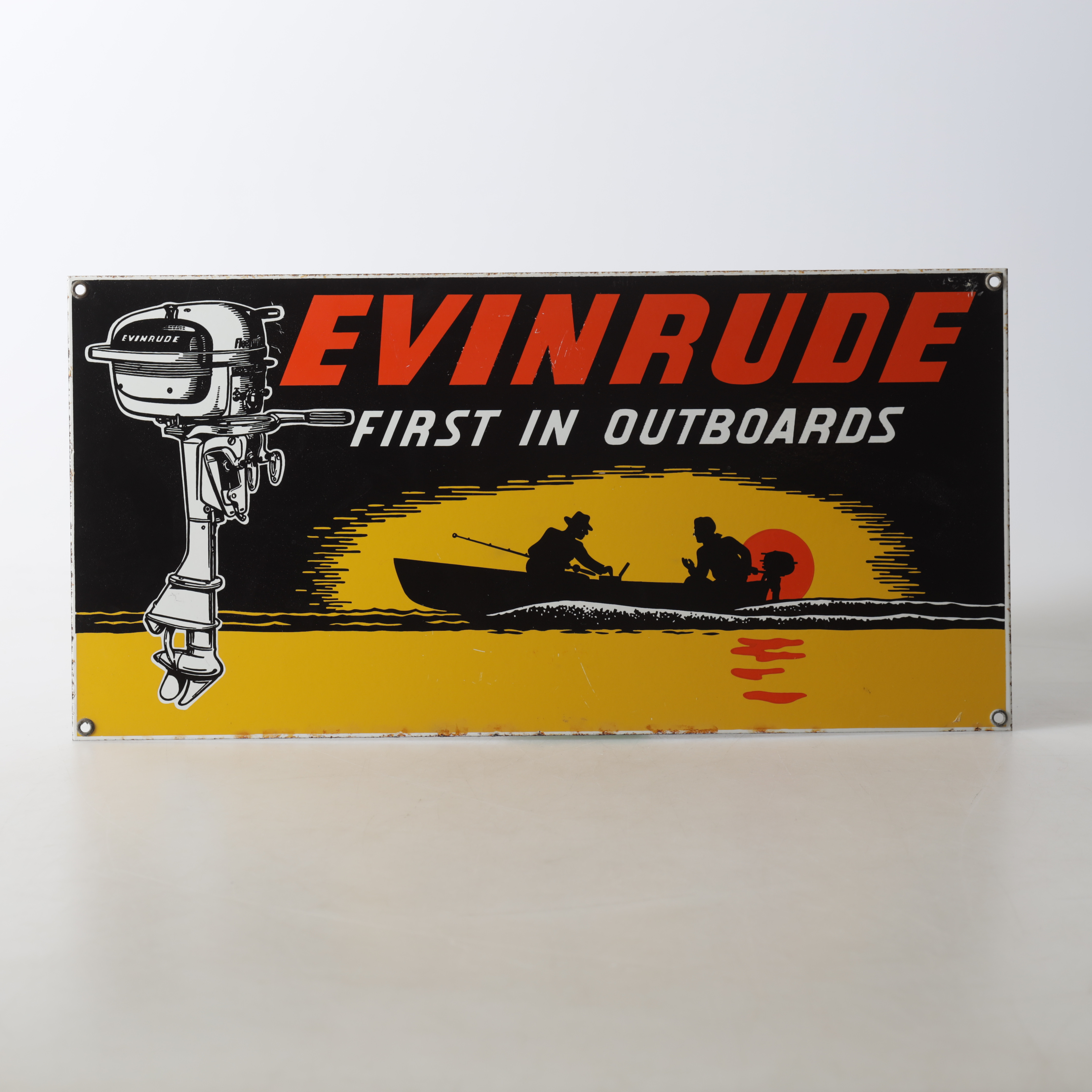 EMALJSKYLT. "Evinrude" Båtmotorer, 1900-tal.