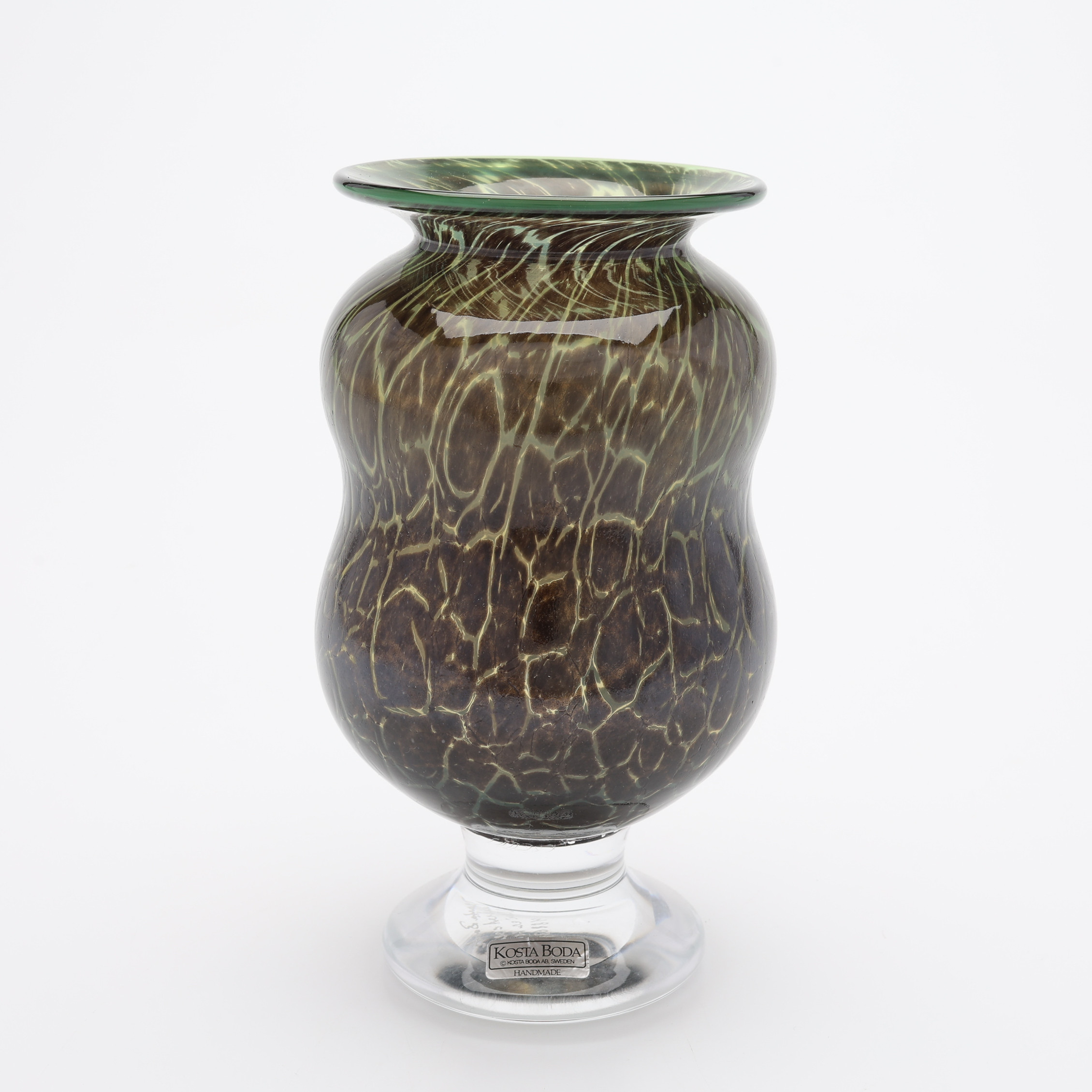 ULRICA HYDMAN-VALLIEN. VAS, "JADE", KOSTA BODA ARTIST COLLECTION.