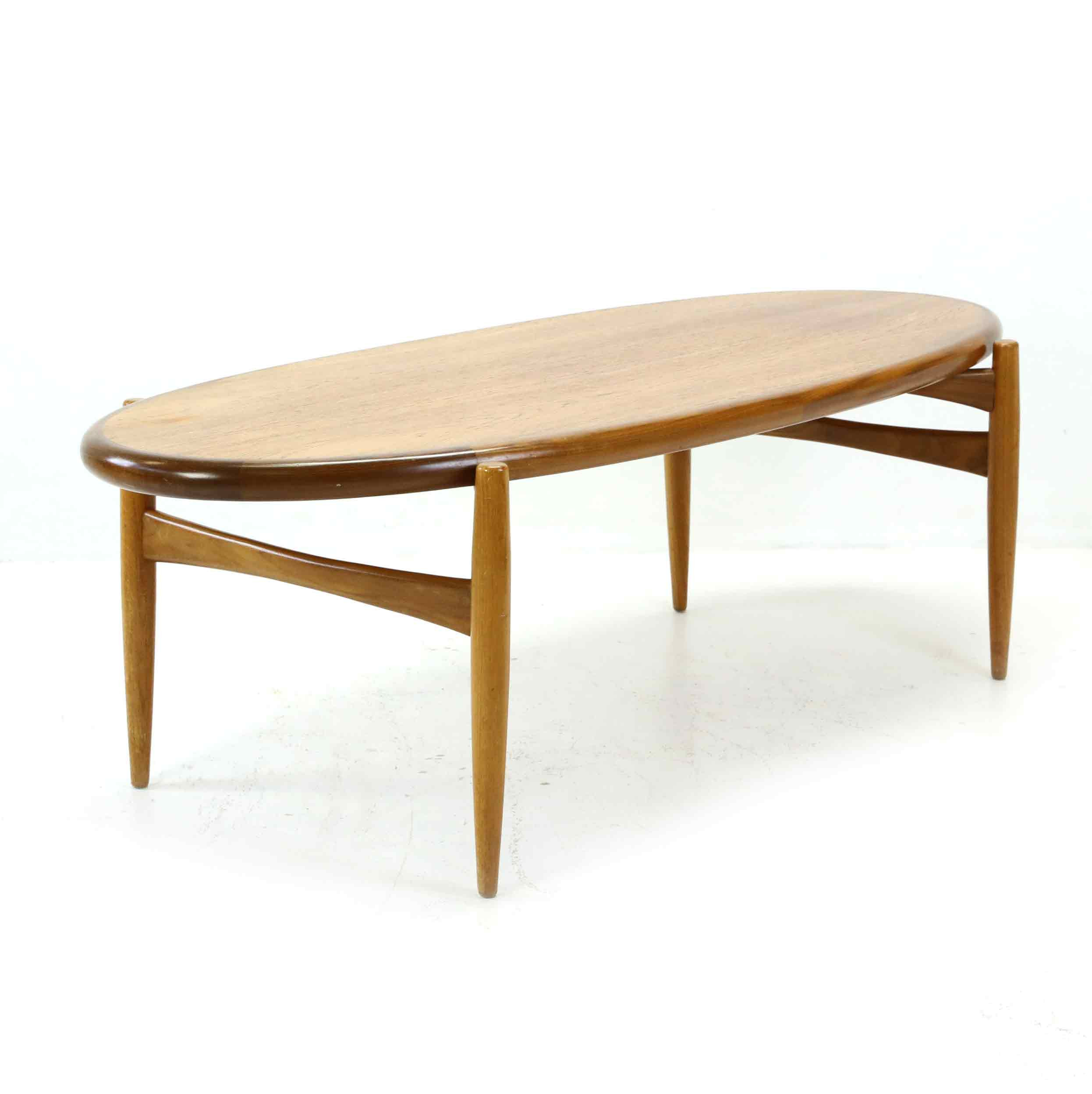 SOFFBORD, teak, 1960-tal, möjligen Johannes Andersen, Danmark.