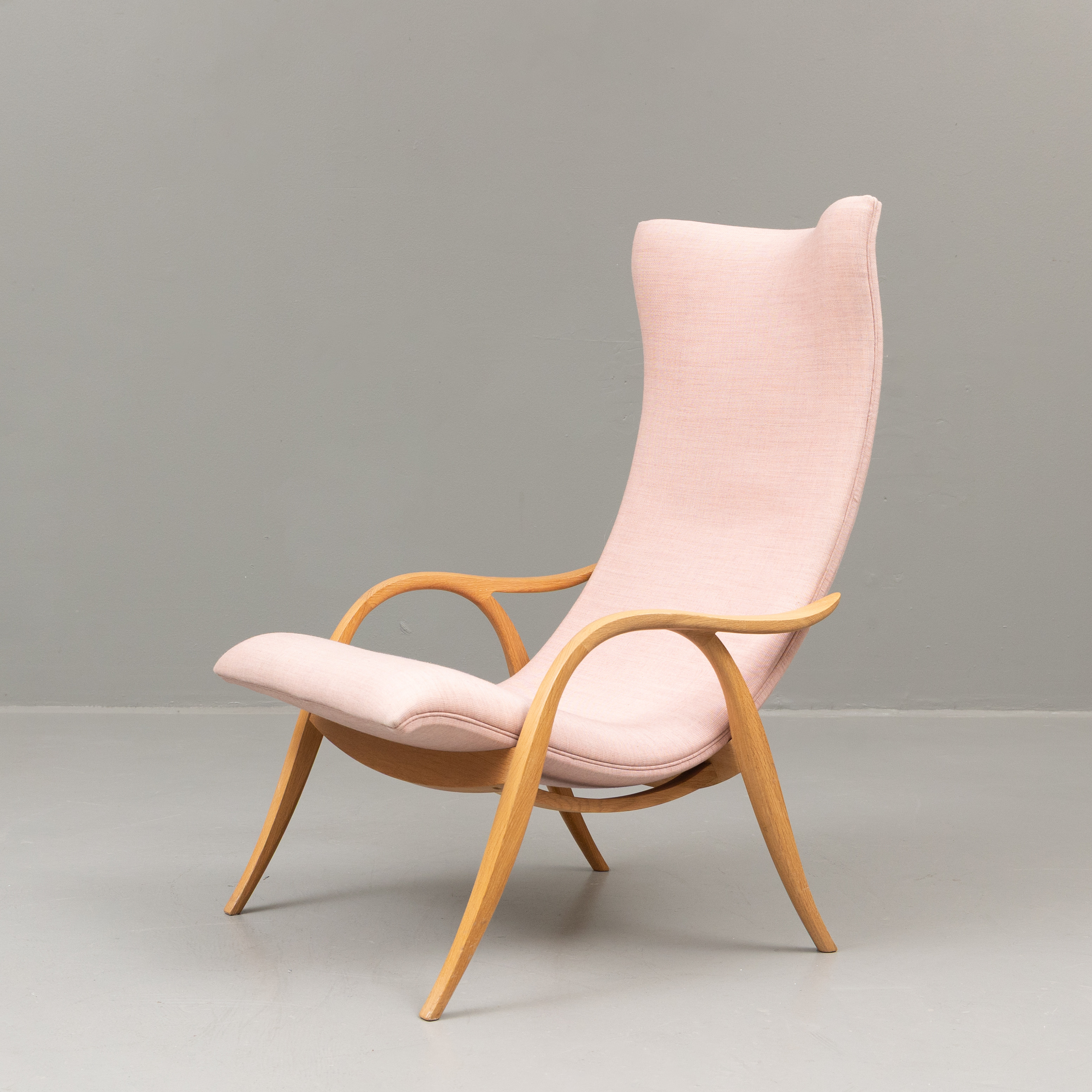 FRITS HENNINGSEN. Fåtölj/Signaturstol FH429, formgiven 1954, Carl Hansen & Søn, Danmark.