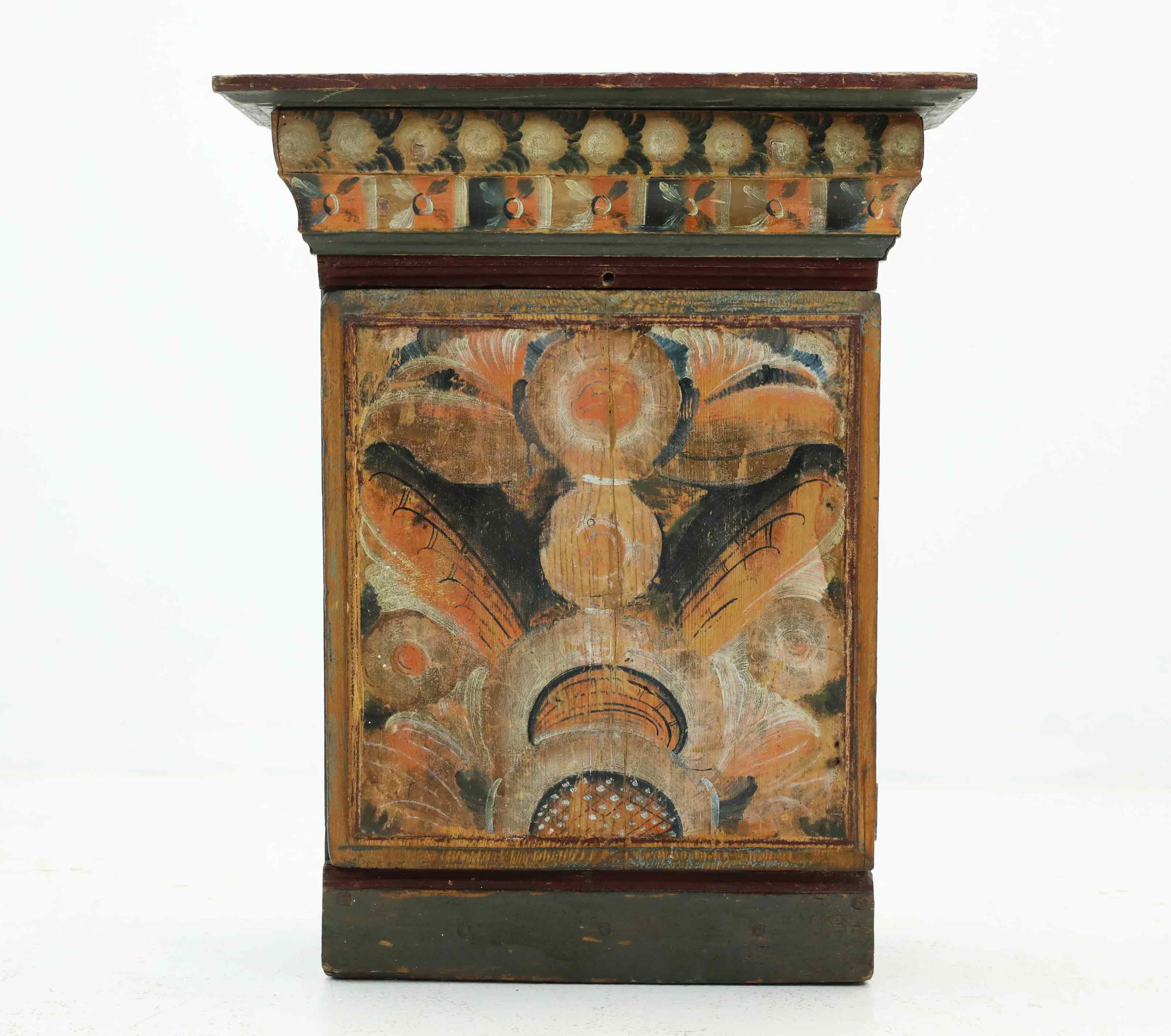 HÄNGSKÅP, Allmoge, Rättvik, Dalarna, 17/1800-tal.