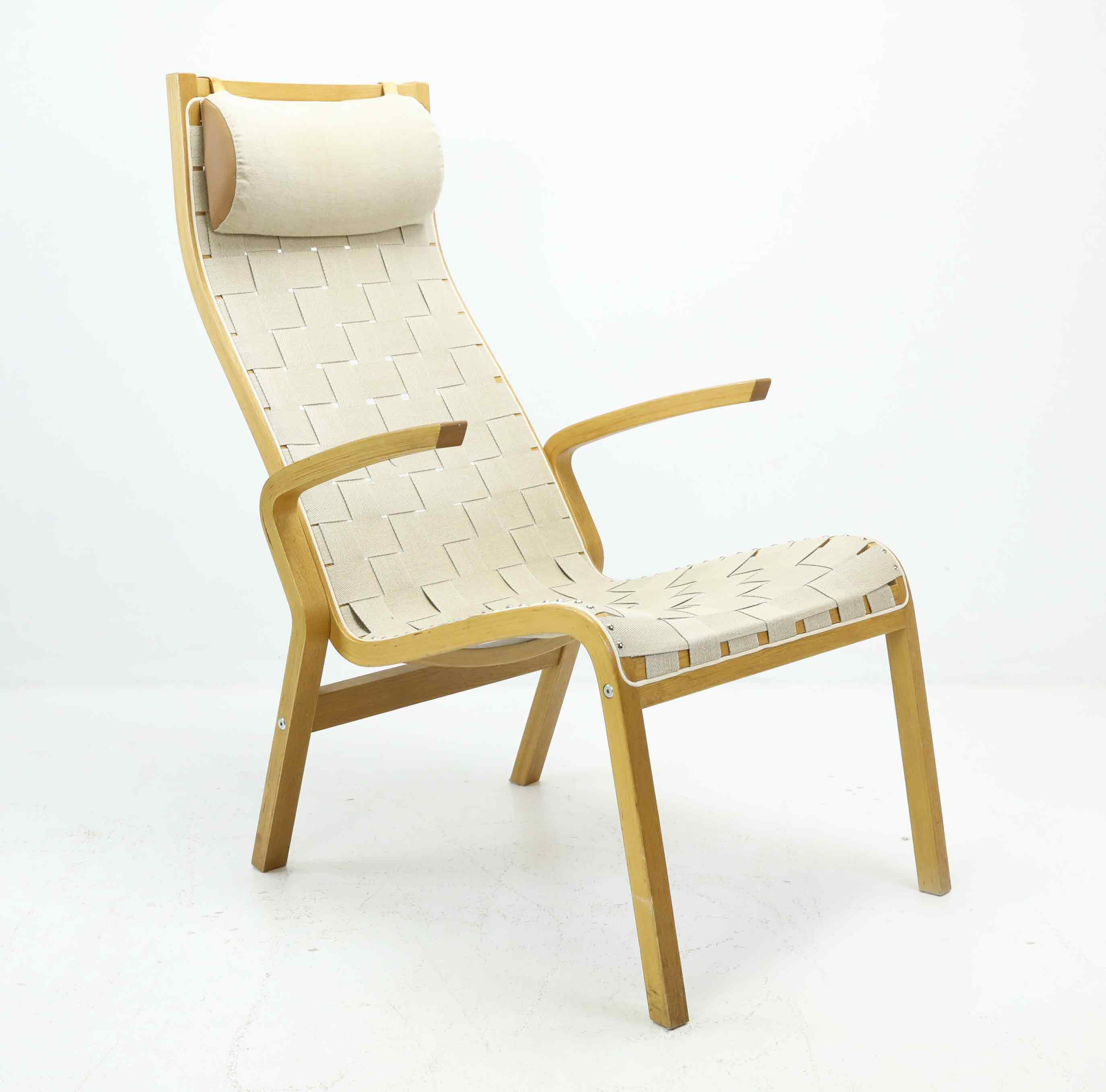 FÅTÖLJ, böjträ, 1900-tal.