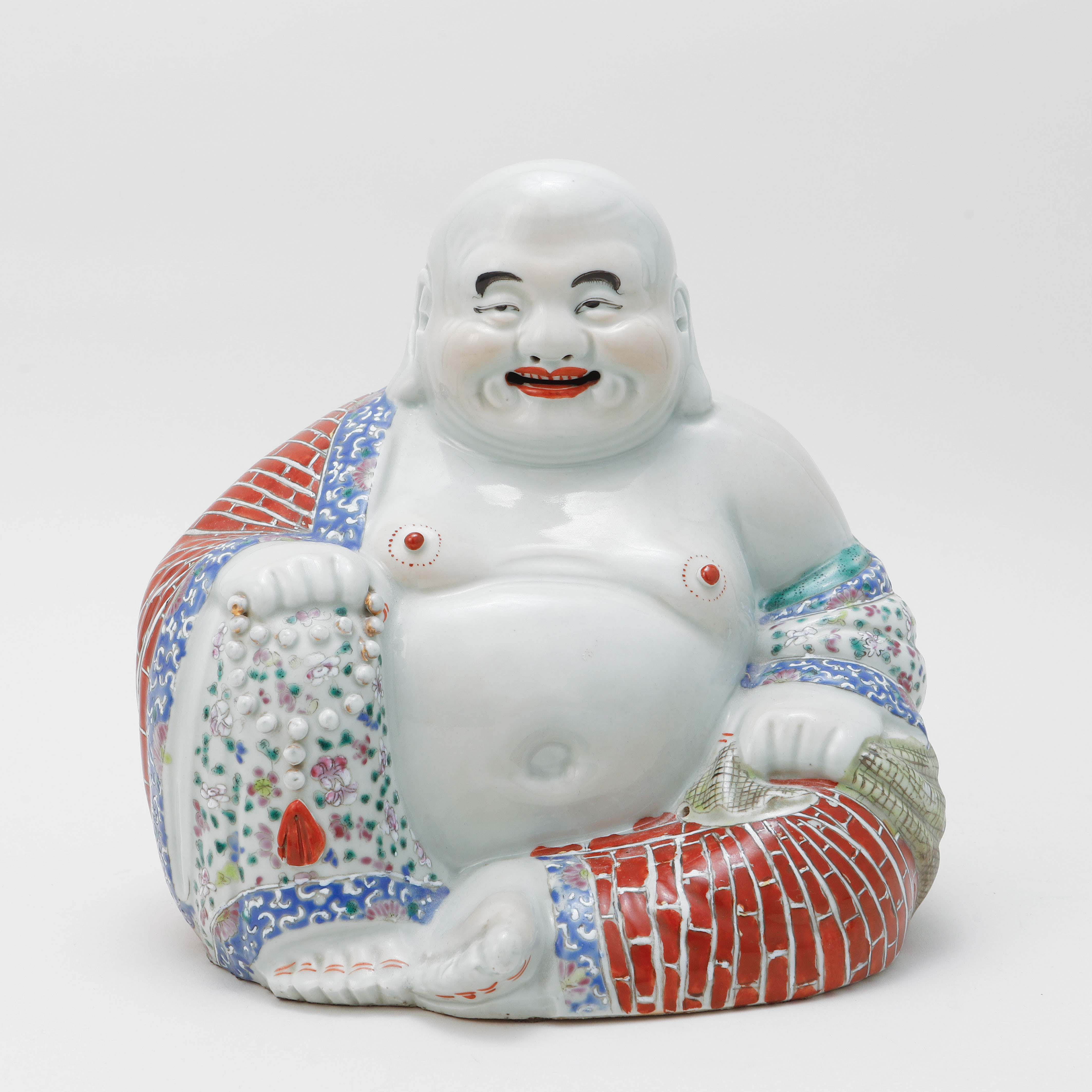 FIGURIN, Buddha, porslin, 1900-tal.