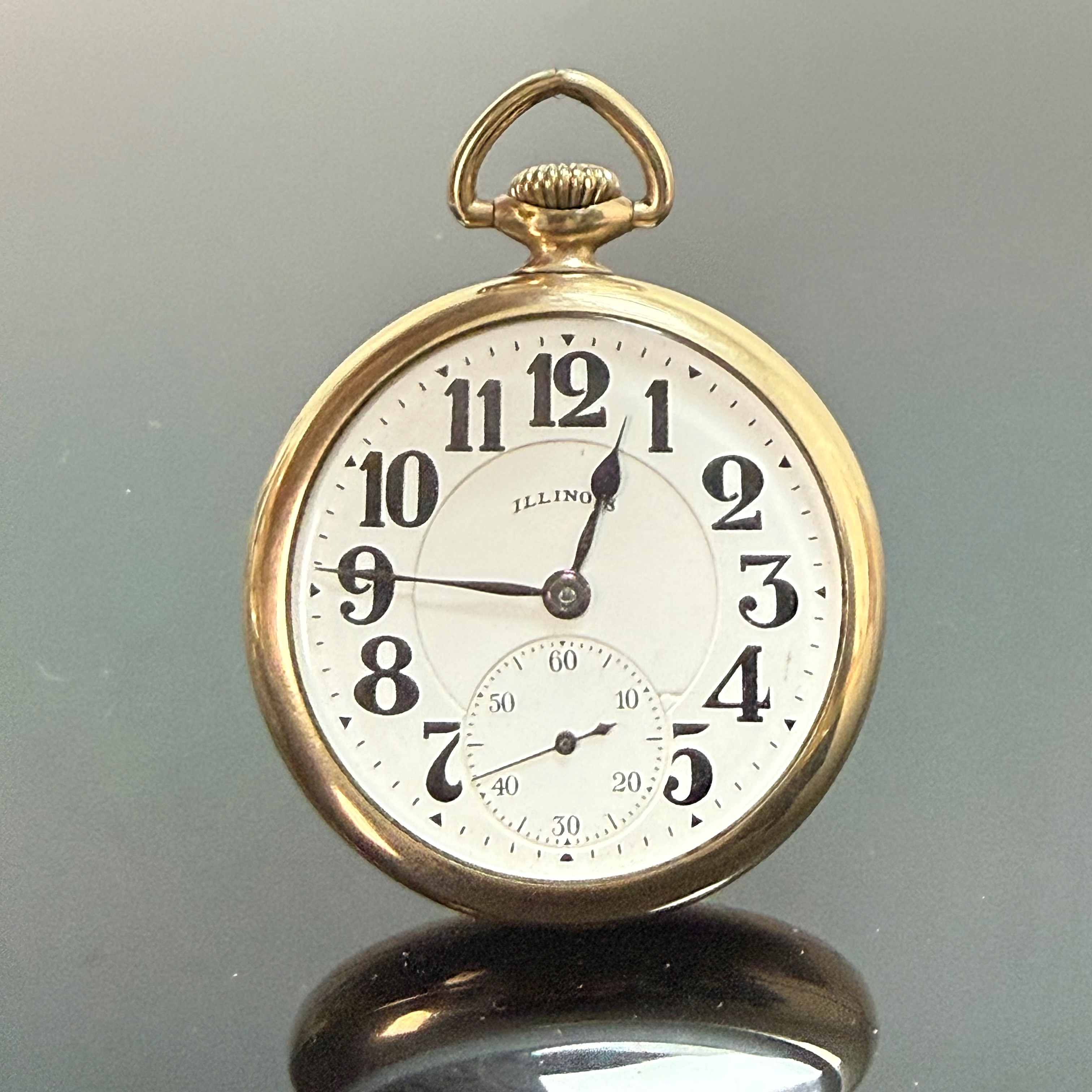 FICKUR, Illinois, Goldfilled, subsekundvisare, 1900-talets början.
