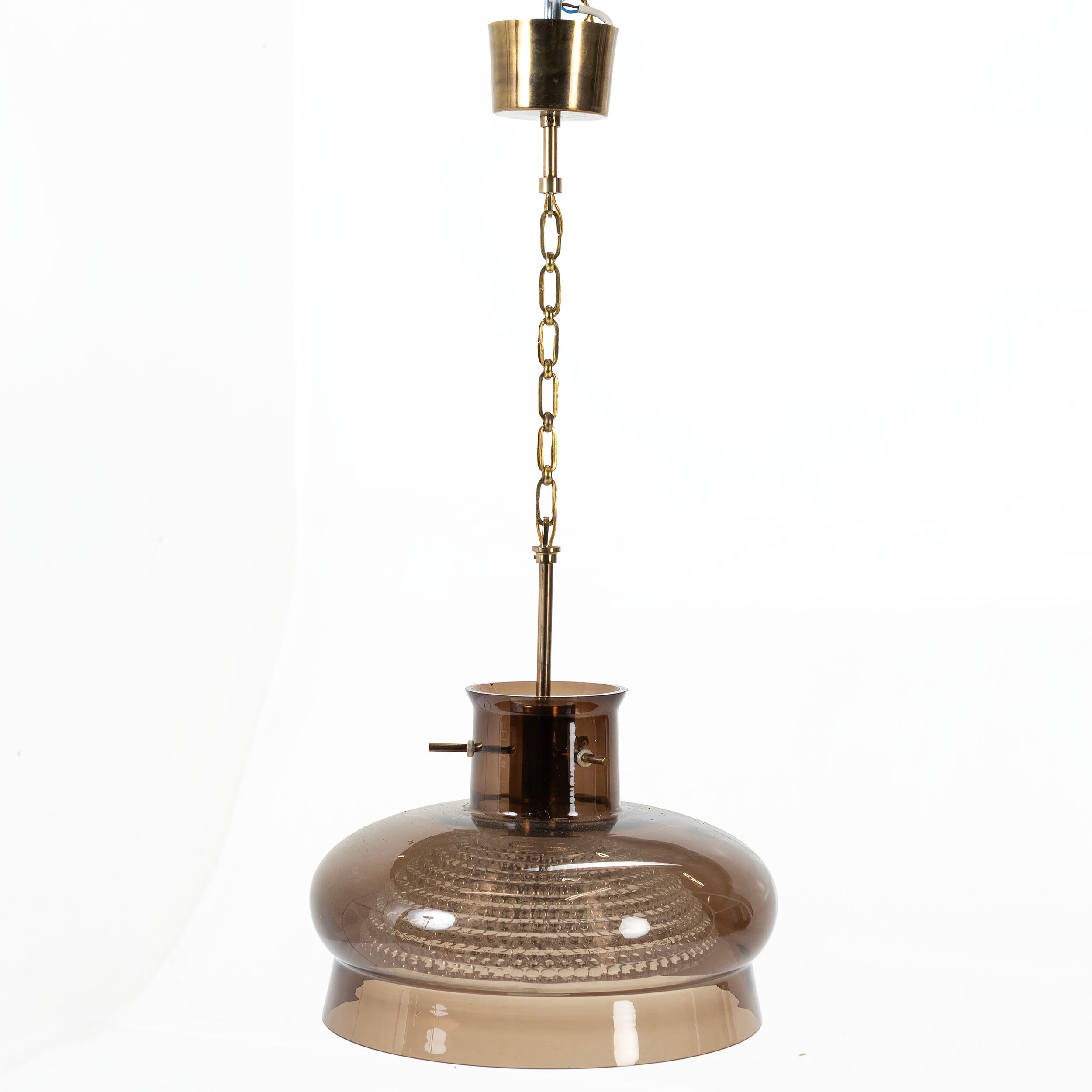 CARL FAGERLUND. Taklampa, Orrefors, 1900-talets andra hälft.