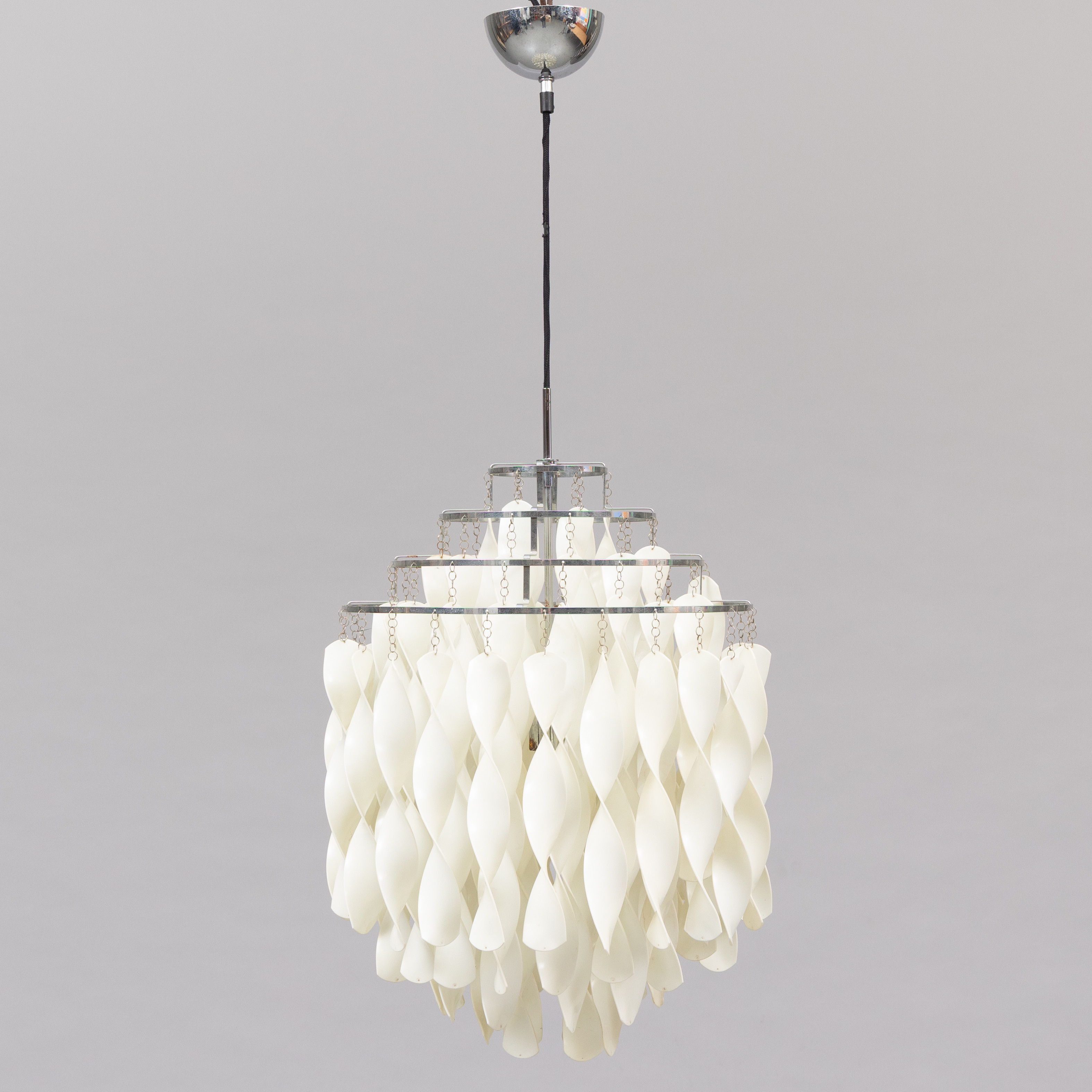 VERNER PANTON. Spirallampa, "SPO1", formgiven 1969.