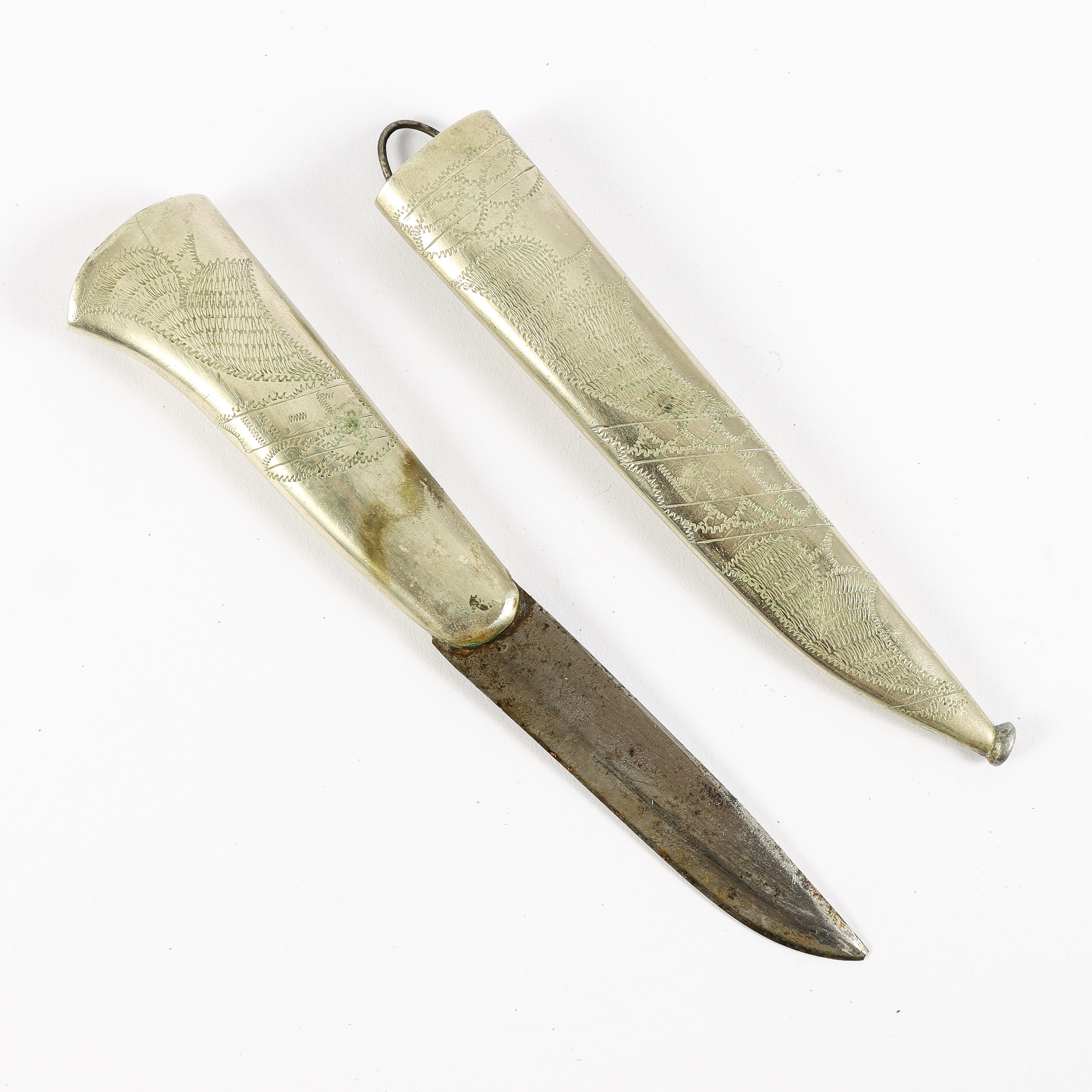 KNIV med slida, resandearbete.