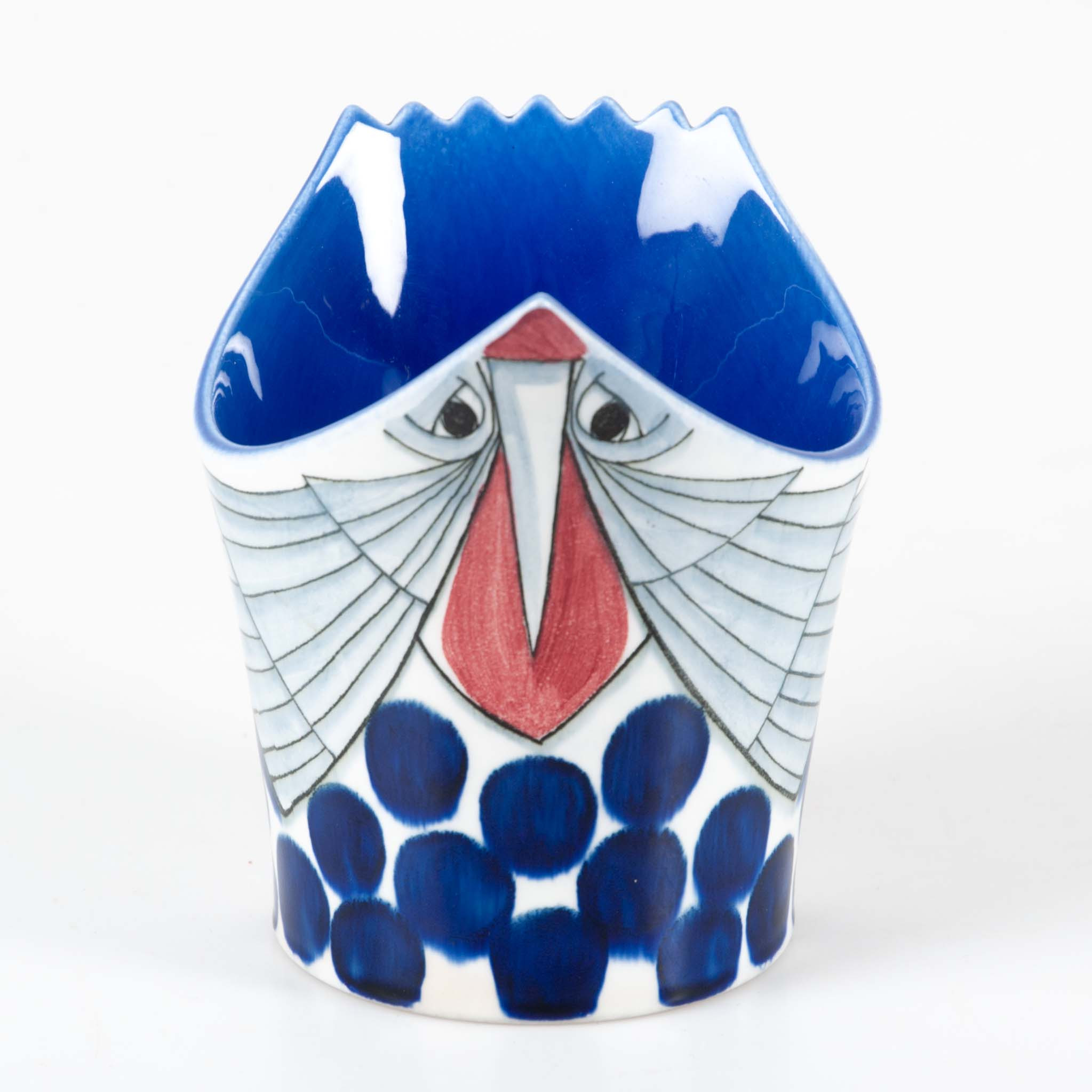 MARIANNE WESTMAN. Ägghöna, porslin, Rörstrand.