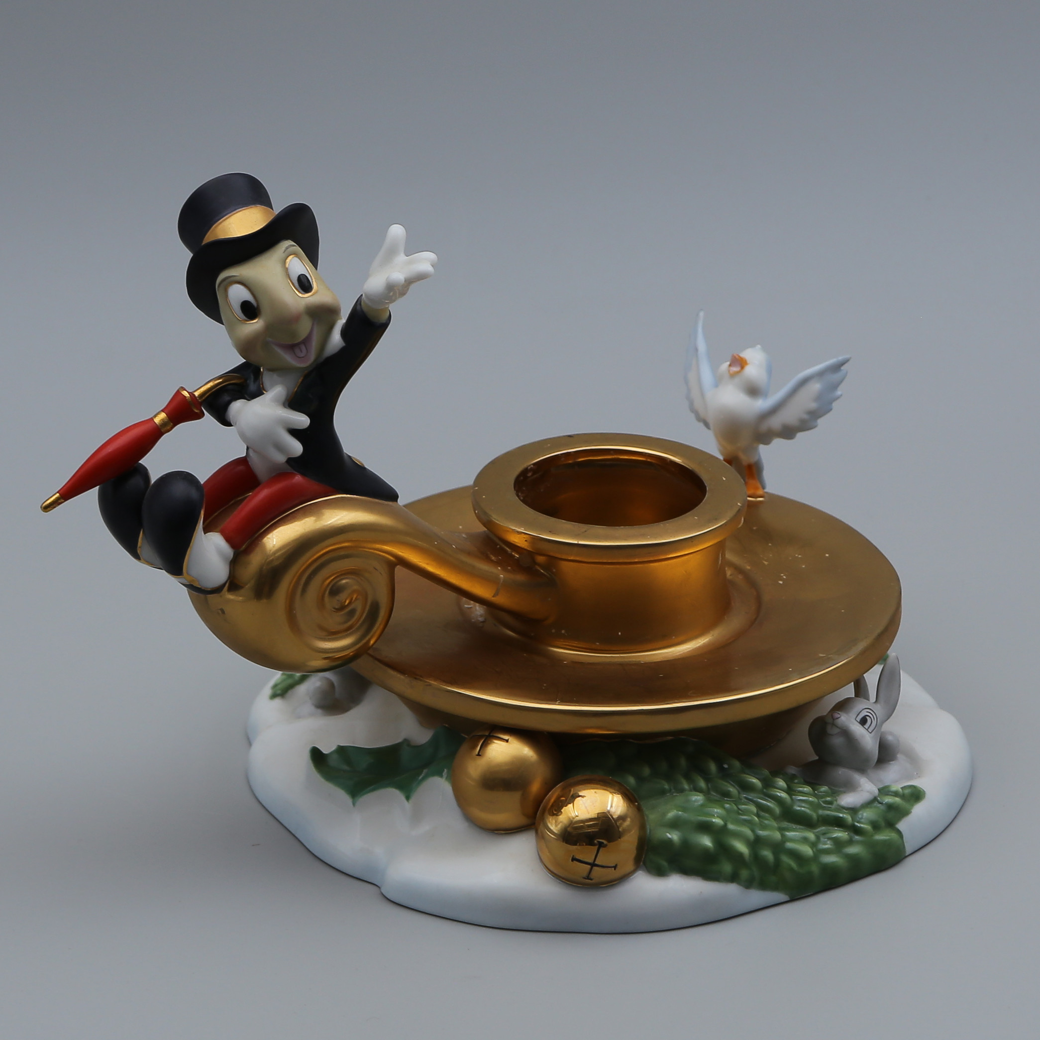 STEFAN LINDAHL, LJUSSTAKE "BENJAMIN SYRSA" DISNEY CHRISTMAS COLLECTION, FYRKLÖVERN, FÖRSTA UTGÅVAN.