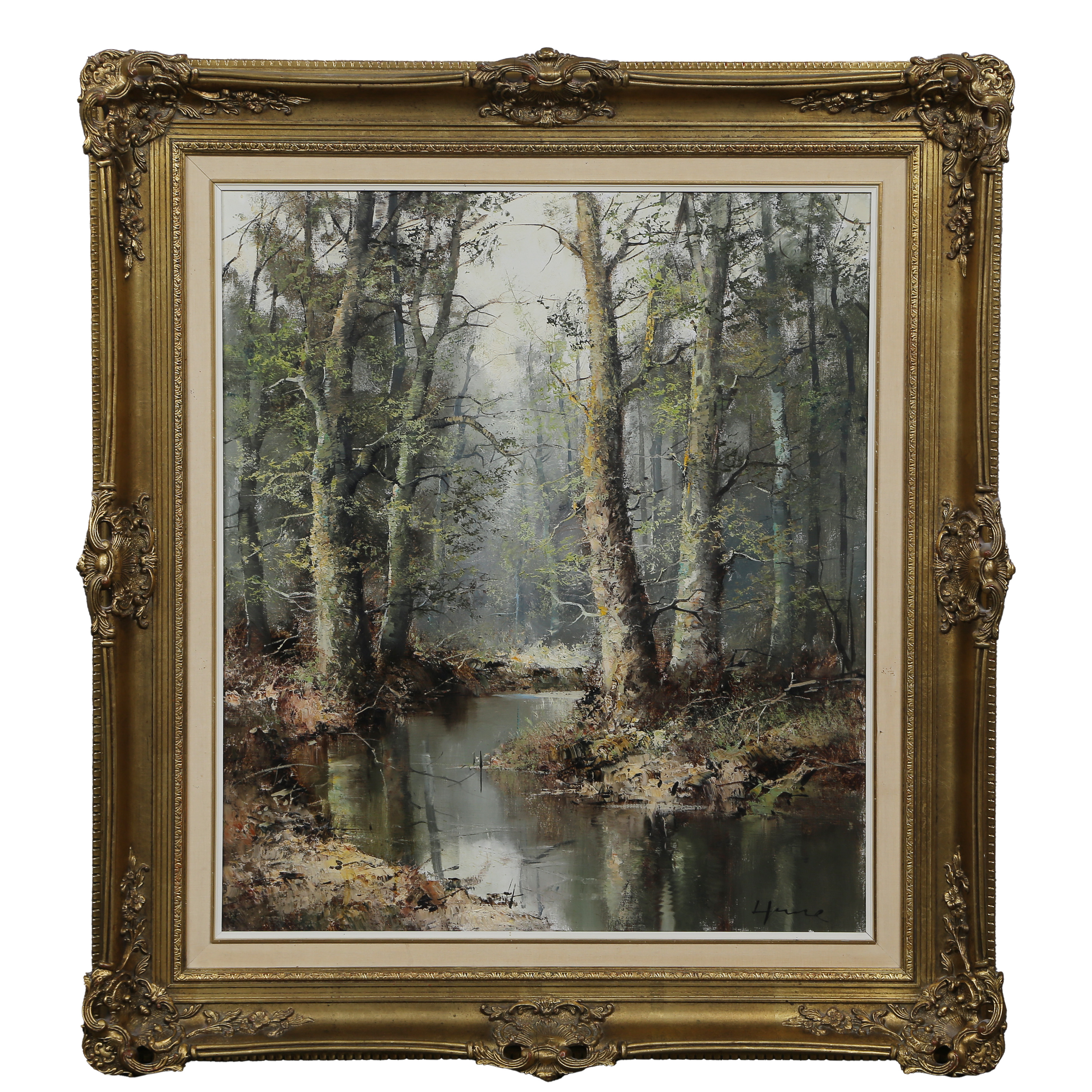 INGFRIED HENZE-MORRO (1925–2013) OLJA PÅ DUK, SIGNERAD.