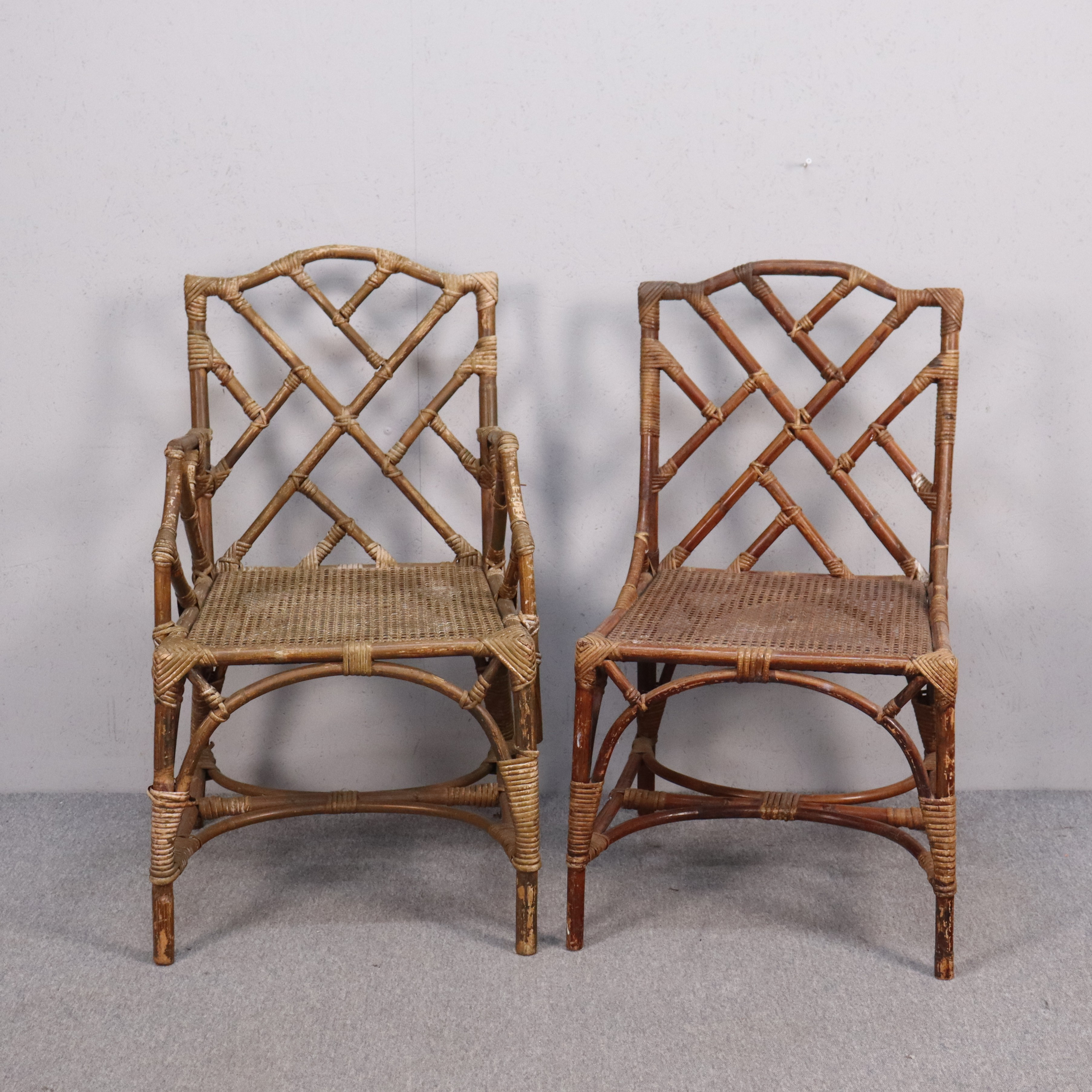 STOLAR, Miranda, rotting, kolonial stil, 1900-tal, 2 st.