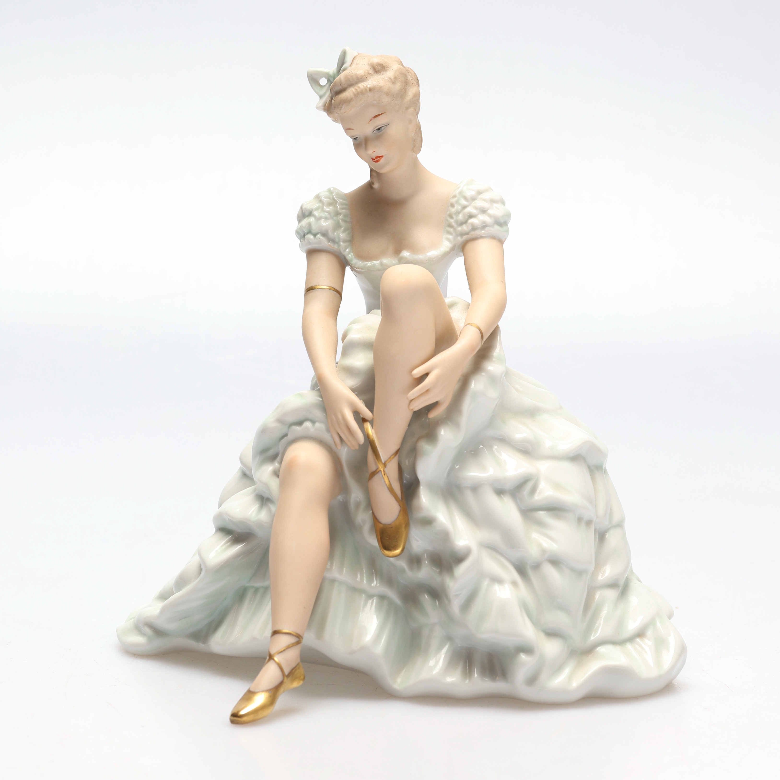 STOR FIGURIN. Porslin, Wallendorf Tyskland.