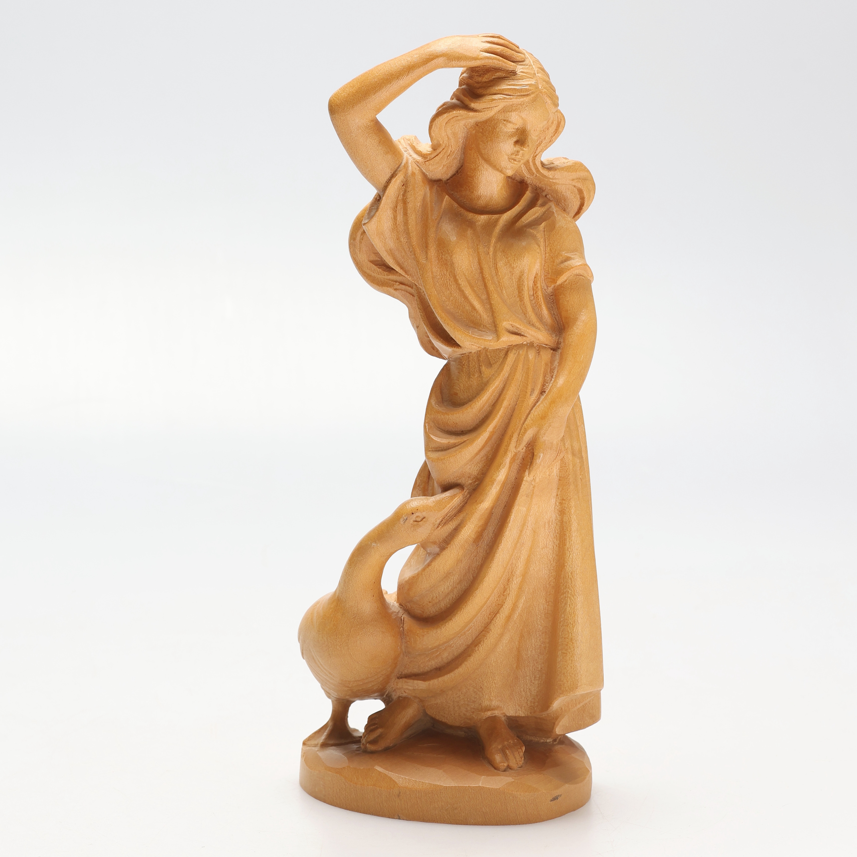 TRÄSKULPTUR, Eugene Höglunds bildverkstad, signerad, daterad 1972.