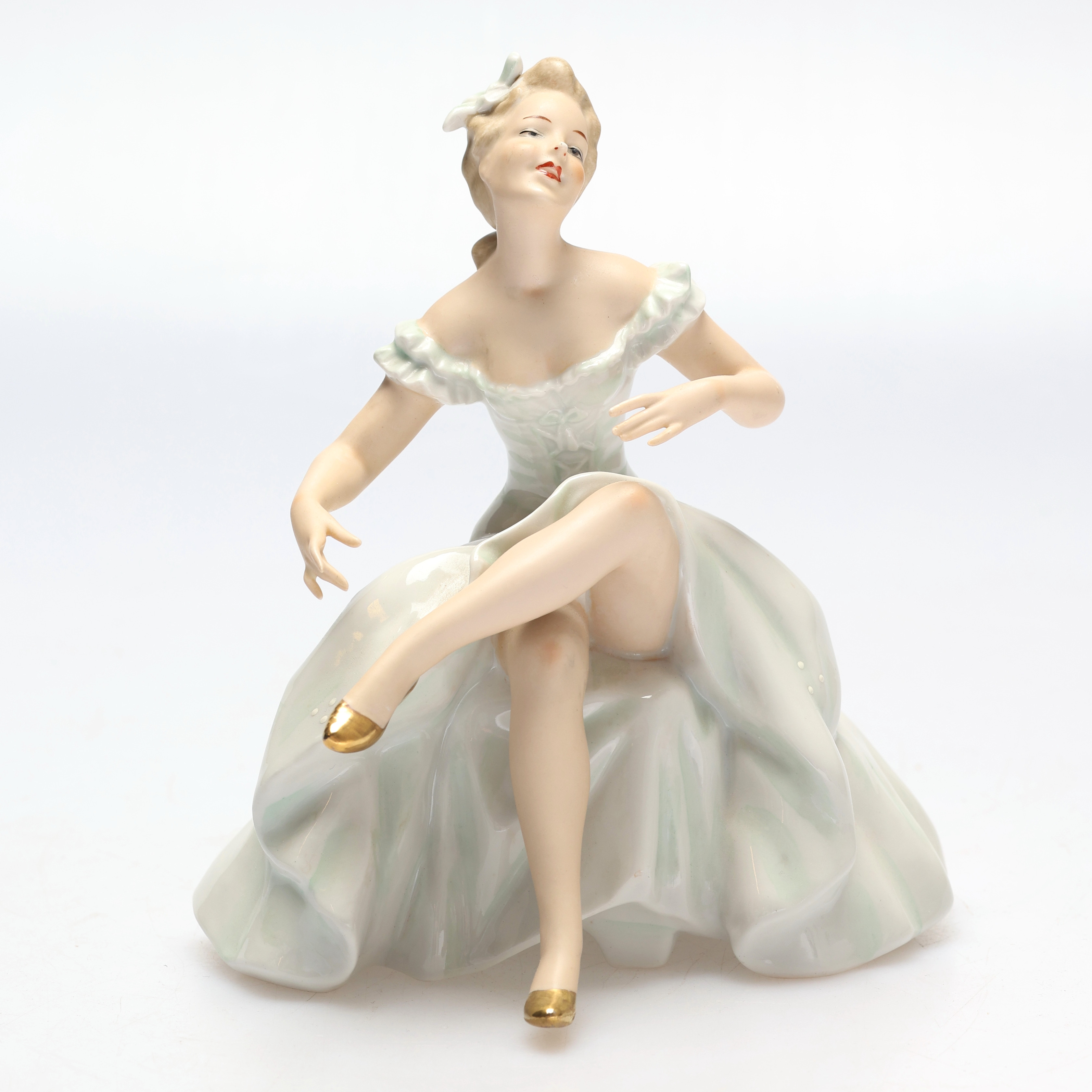 FIGURIN. Porslin, Wallendorf, Tyskland.