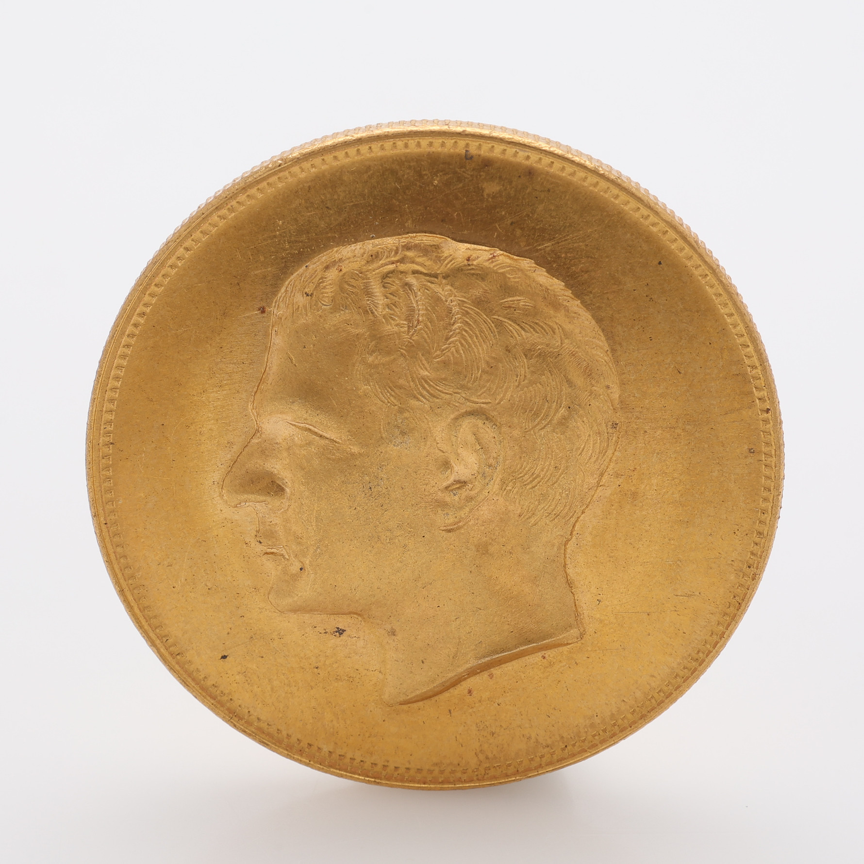 GULDMEDALJ, PERSIEN, 1971, jubileet för 2500 år av monarki 1971, 21,6 k. 37,7 g.