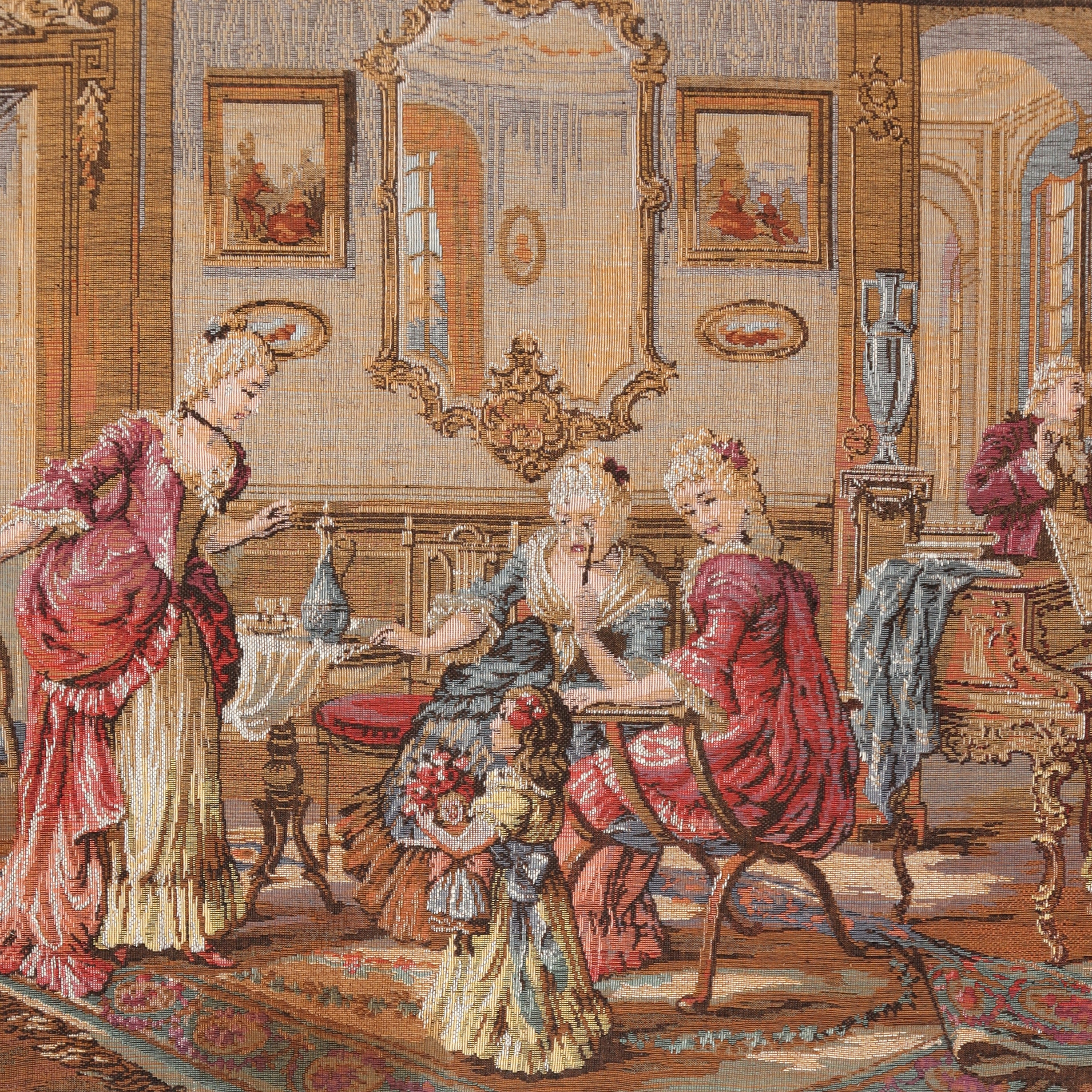 GOBELÄNG, mått 48 x 146 cm.