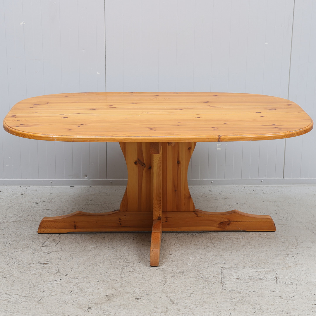 SLAGBORD, hopfällbart, furu, 1900-talets senare hälft.