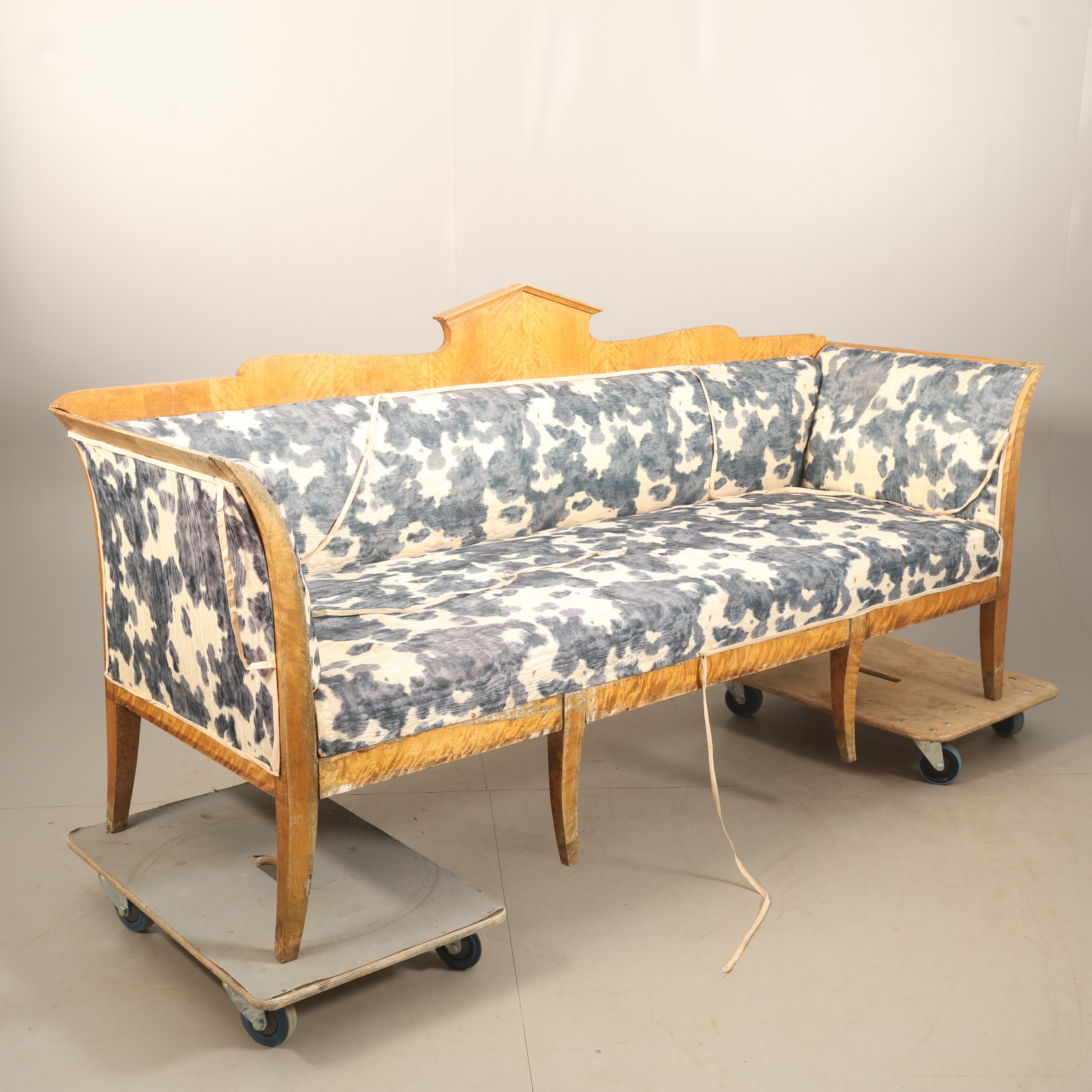 SOFFA, Karl Johan, björkfaner, 18/1900-tal.