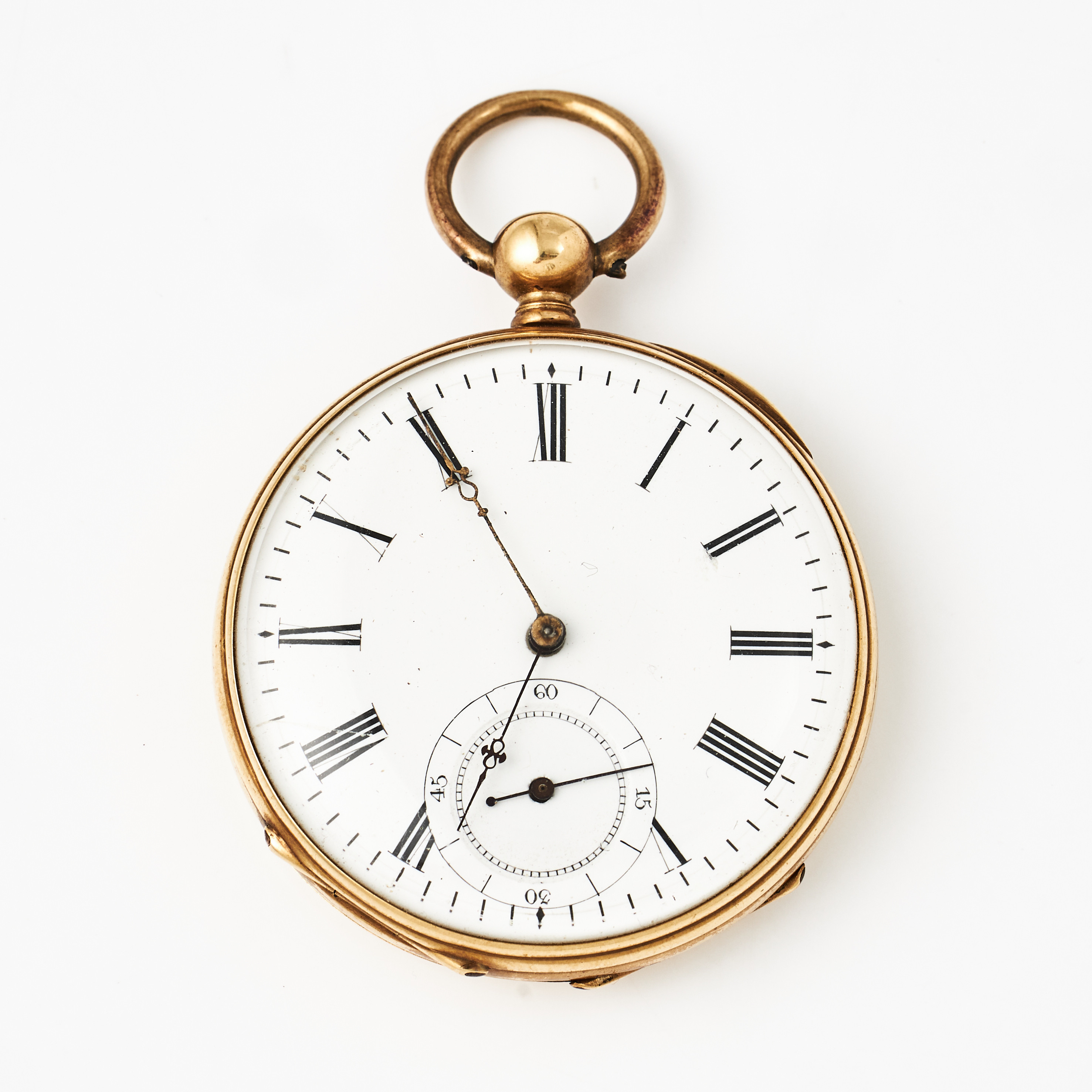 FICKUR, 45 mm, 18K guld, ca 1840.