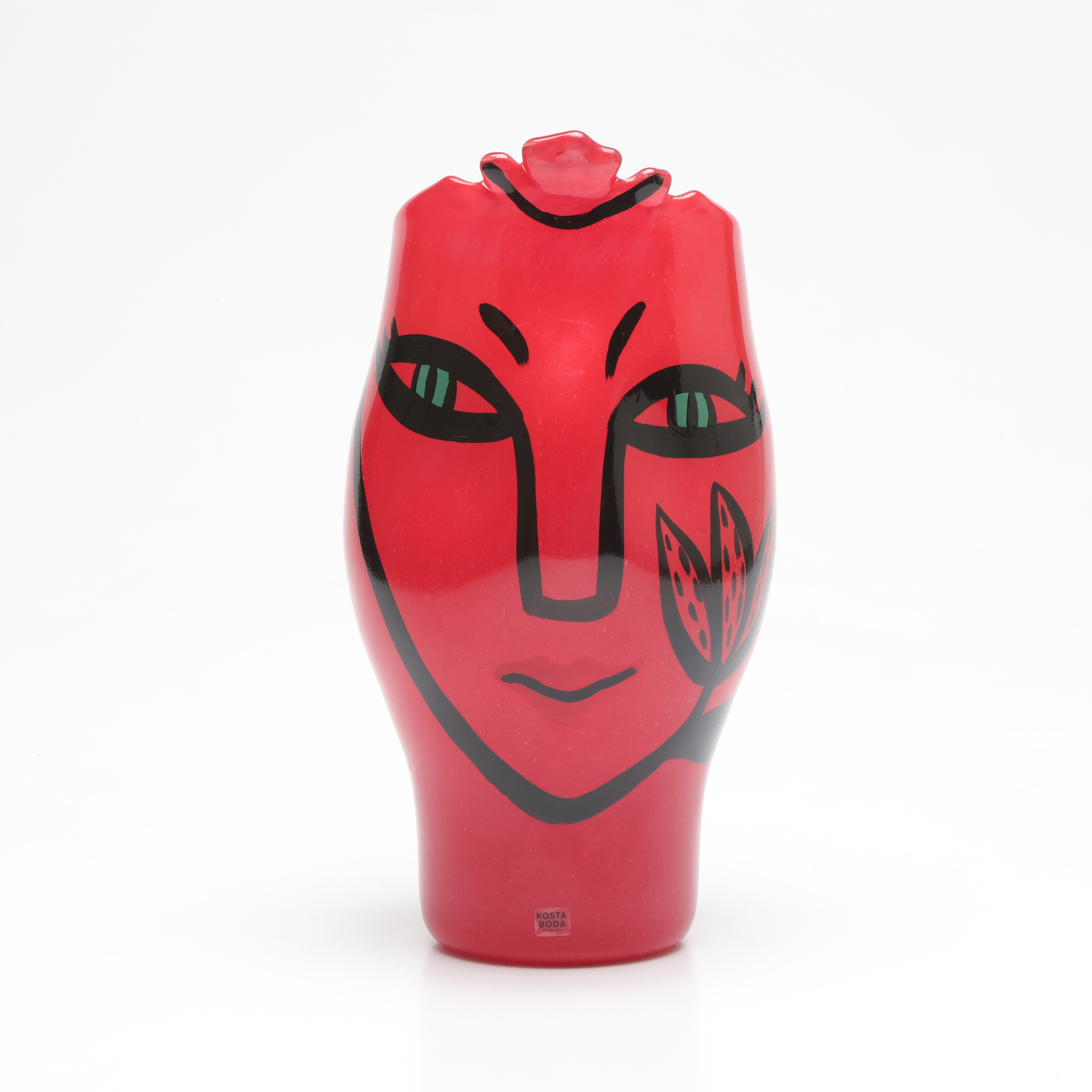 ULRICA HYDMAN-VALLIEN. Vas, glas "Open Minds", signerad. Kosta Boda.