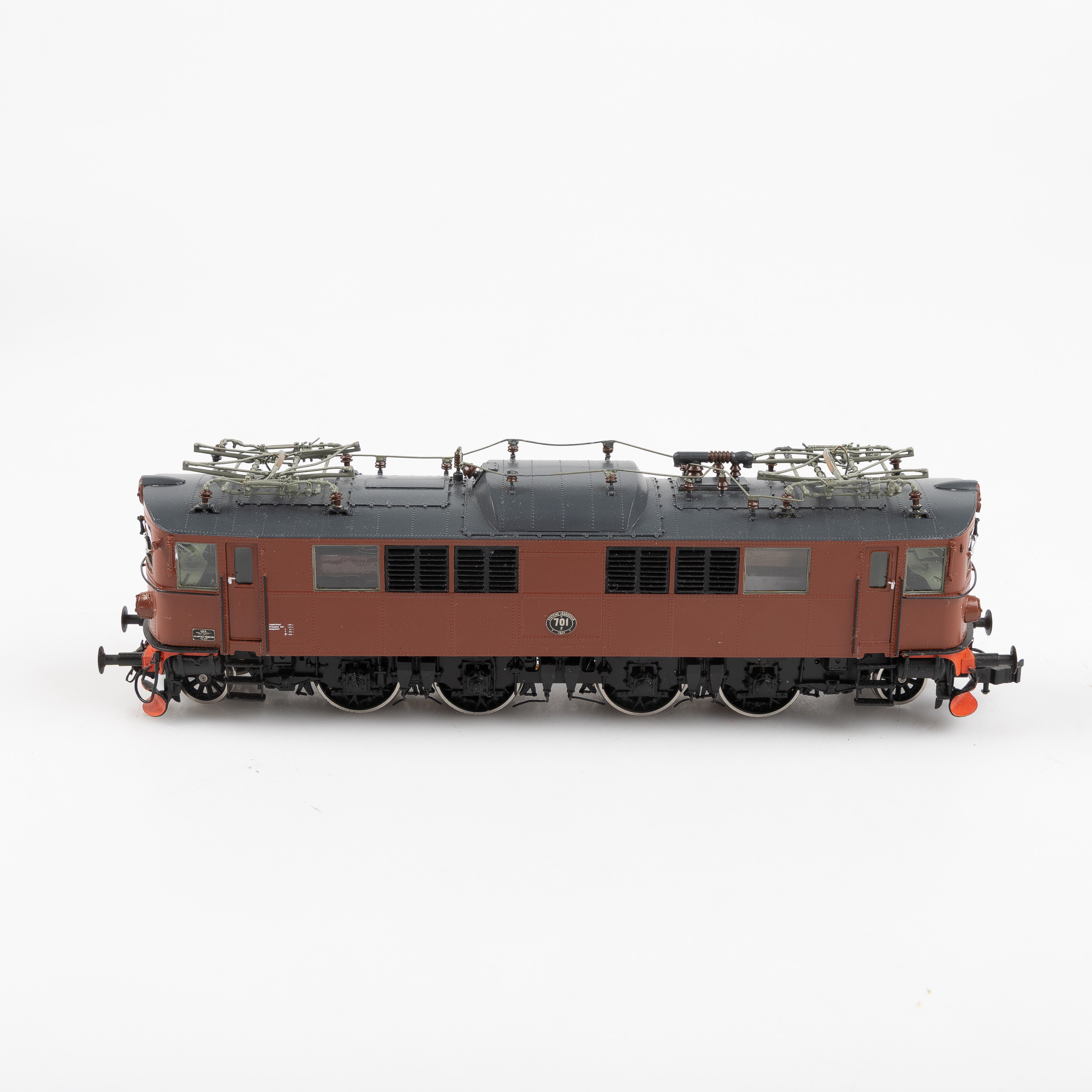 BRIMALM, modellok, "701" SJ:s elektrolok litt F, äldre version, #243.