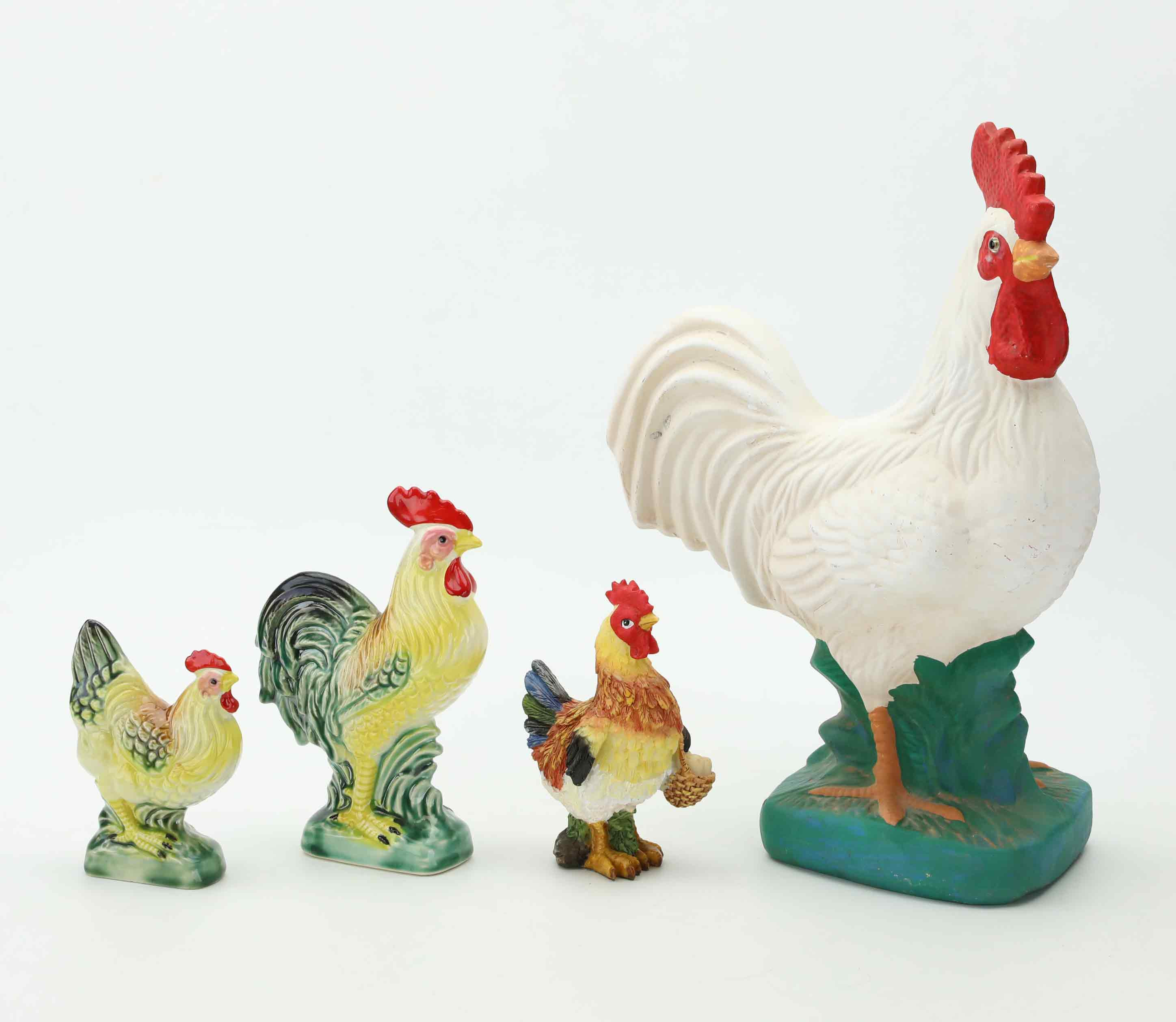 PÅSKTUPPAR, 4 st, porslin, keramik, 1900-tal.