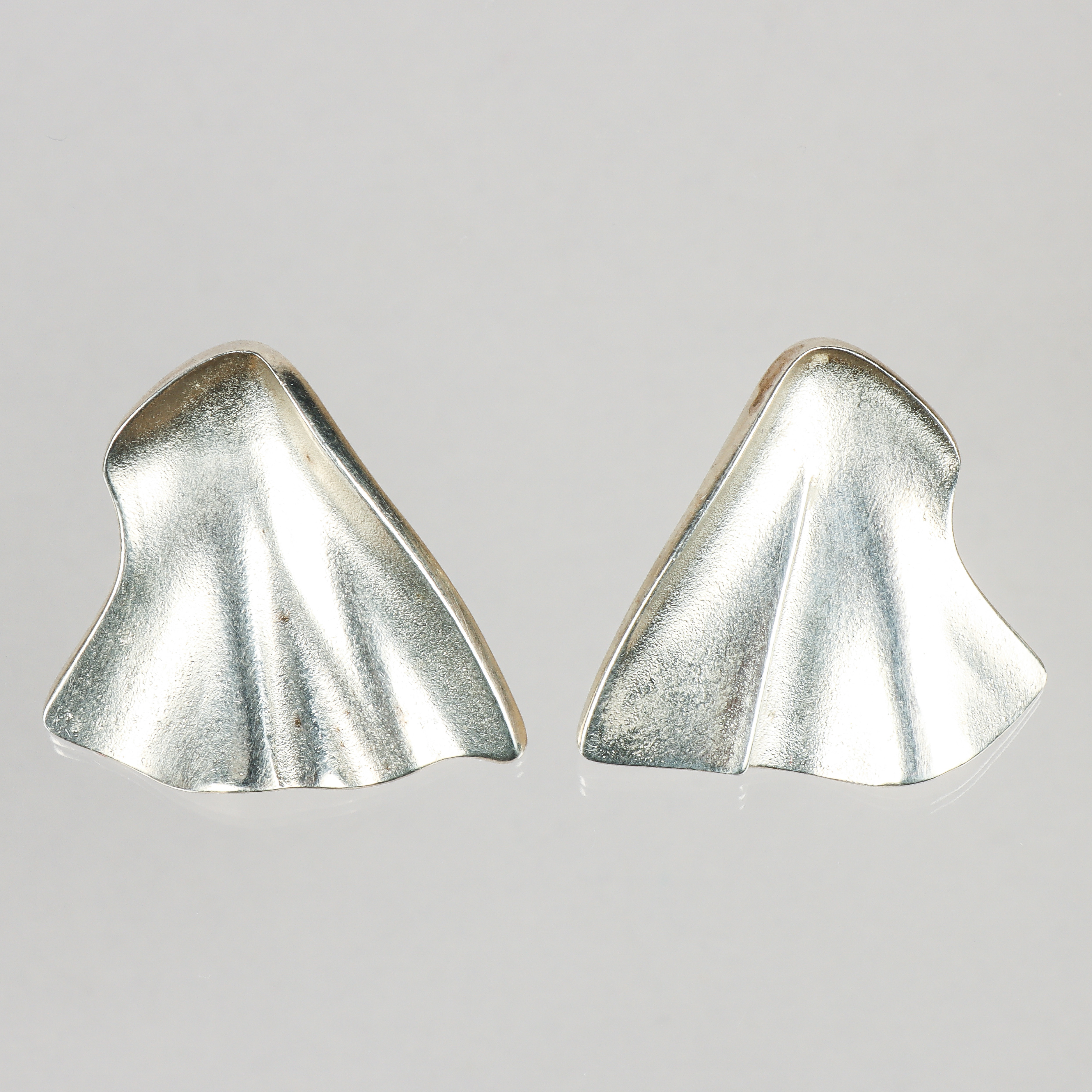 ZOLTAN POPOVITZ, örhängen ett par, "Amara", silver, Lapponia 1988.