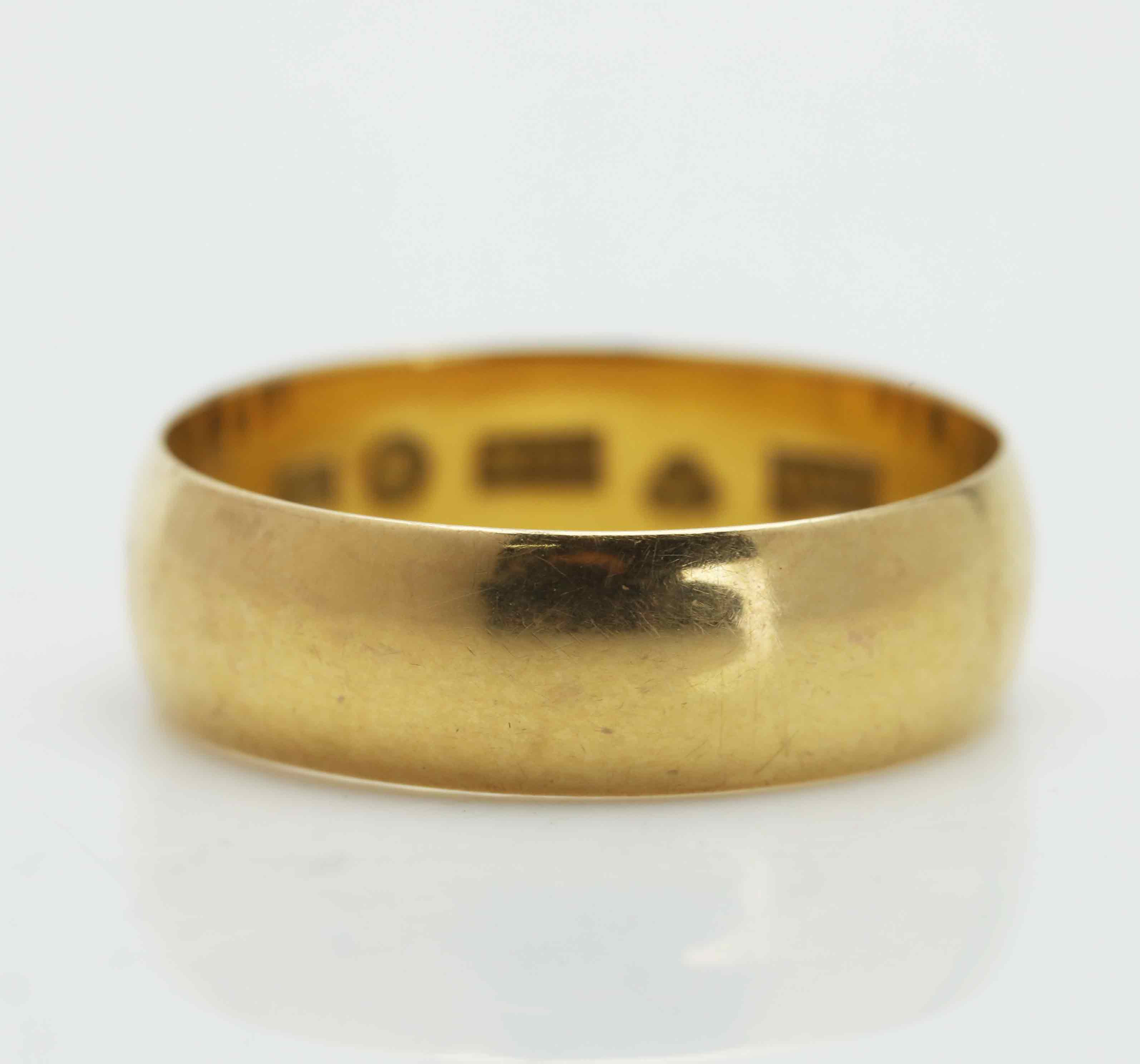 RING, Johan Axel Öberg, Hudiksvall, 1907, Guld 18K.