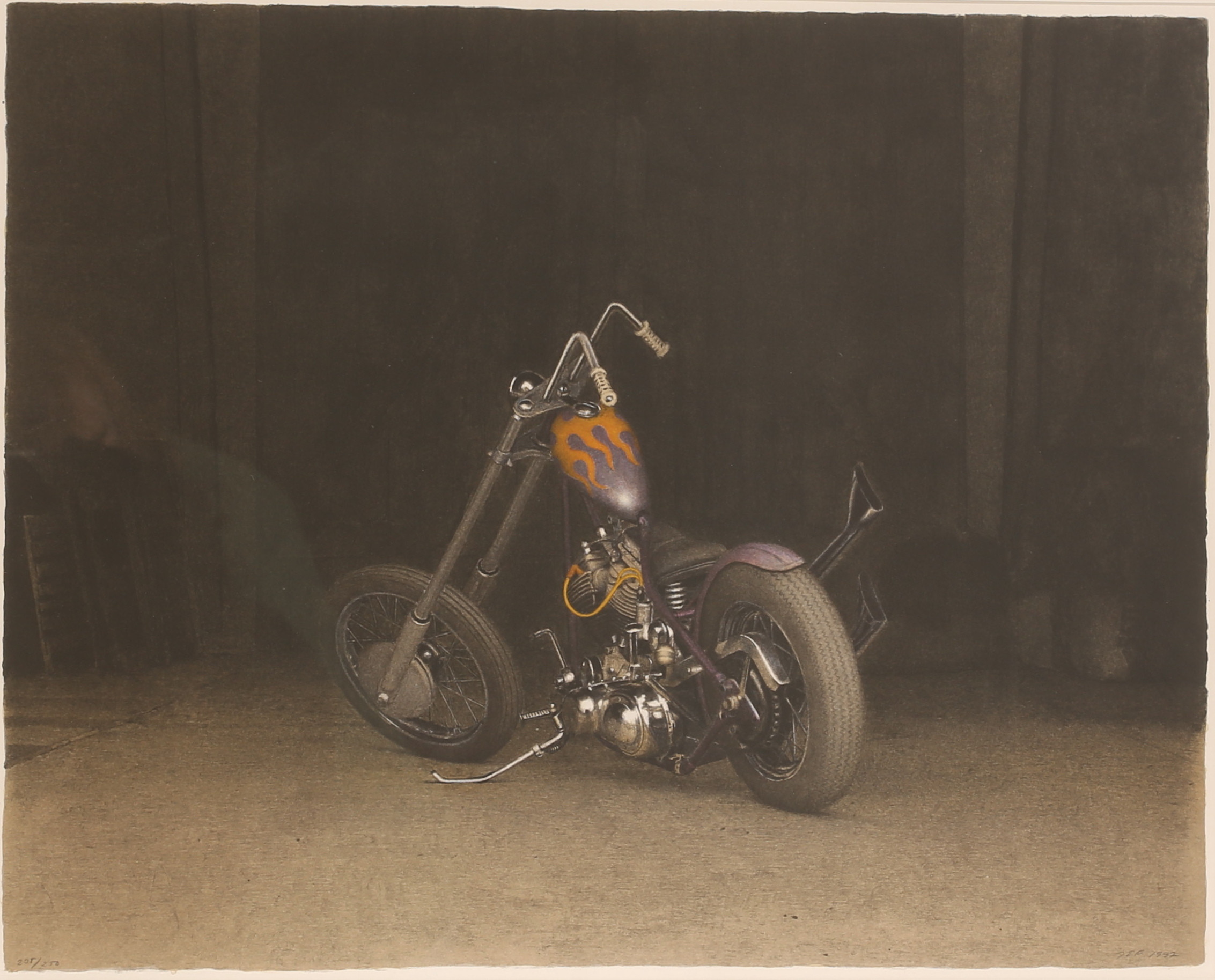 JOHN-ERIK FRANZÉN. Färglitografi, signerad, numrerad.