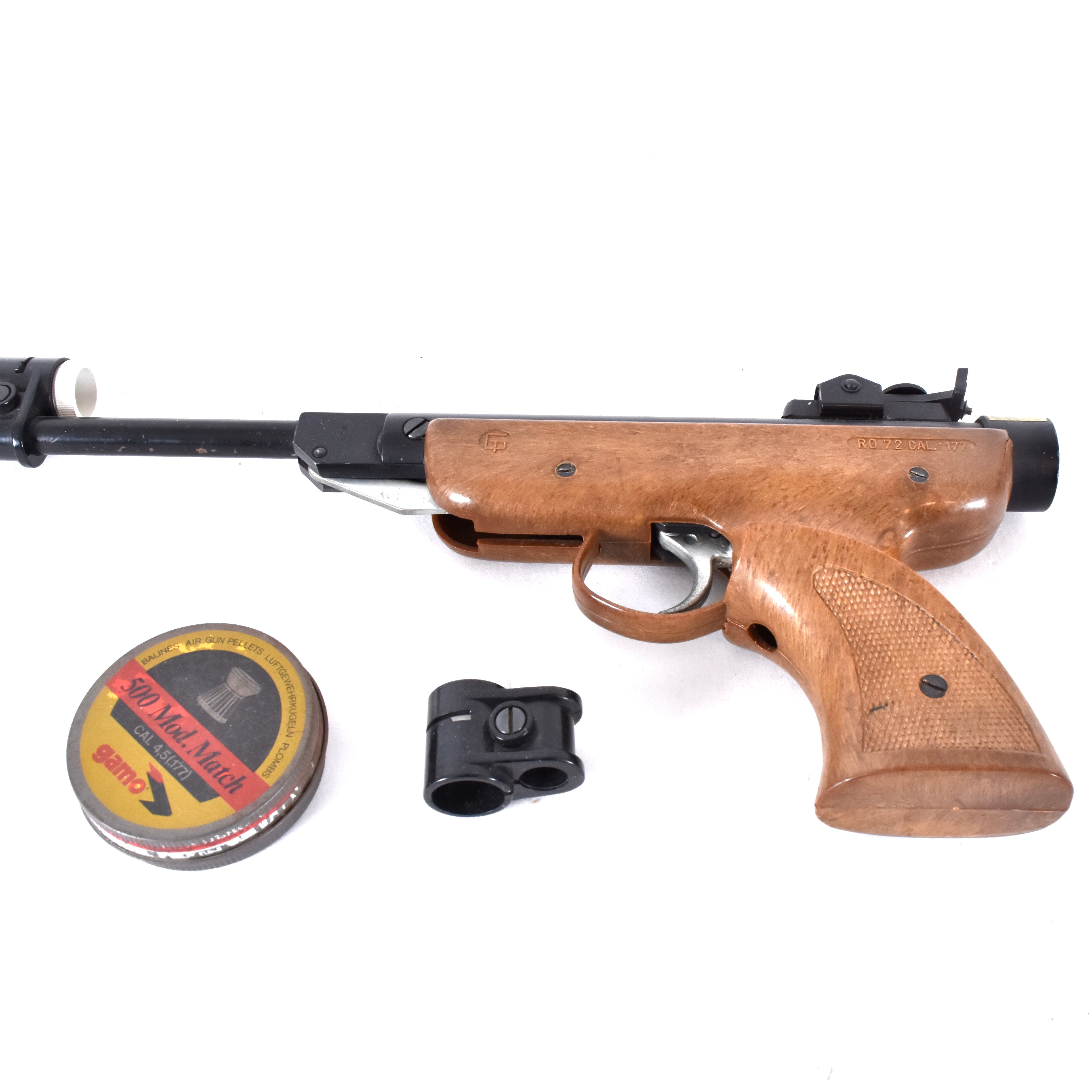 LUFTPISTOL, RO 72 "Bullseye", 177 cal.