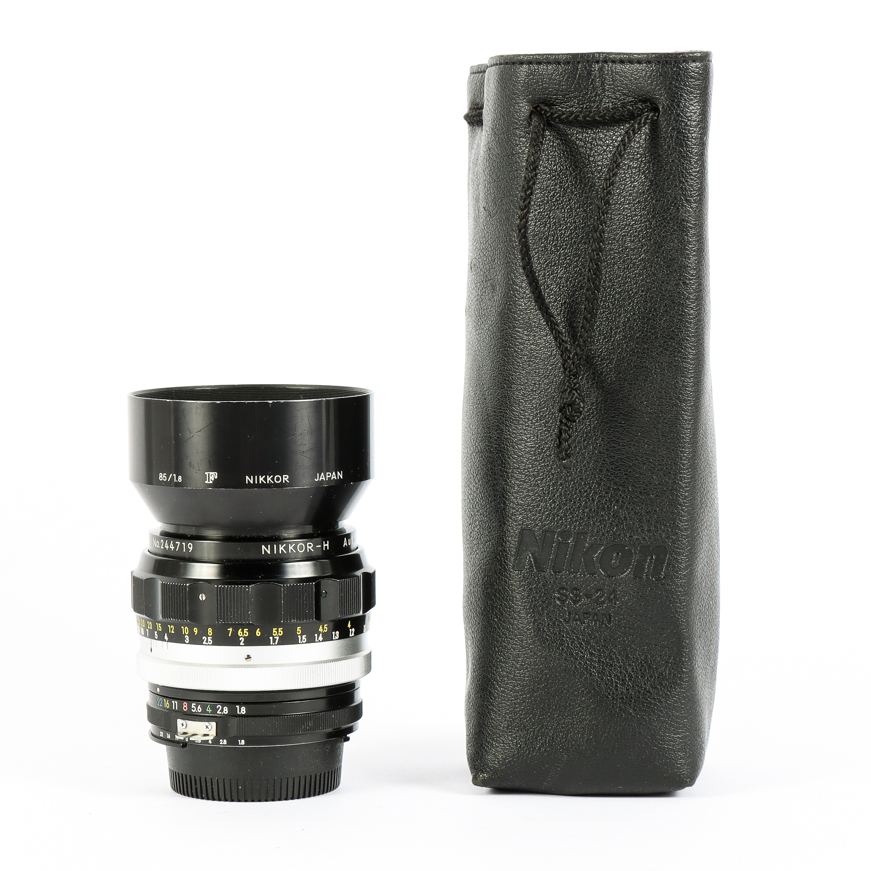 OBJEKTIV Nikkor-H Auto 1:1.8 85 mm.