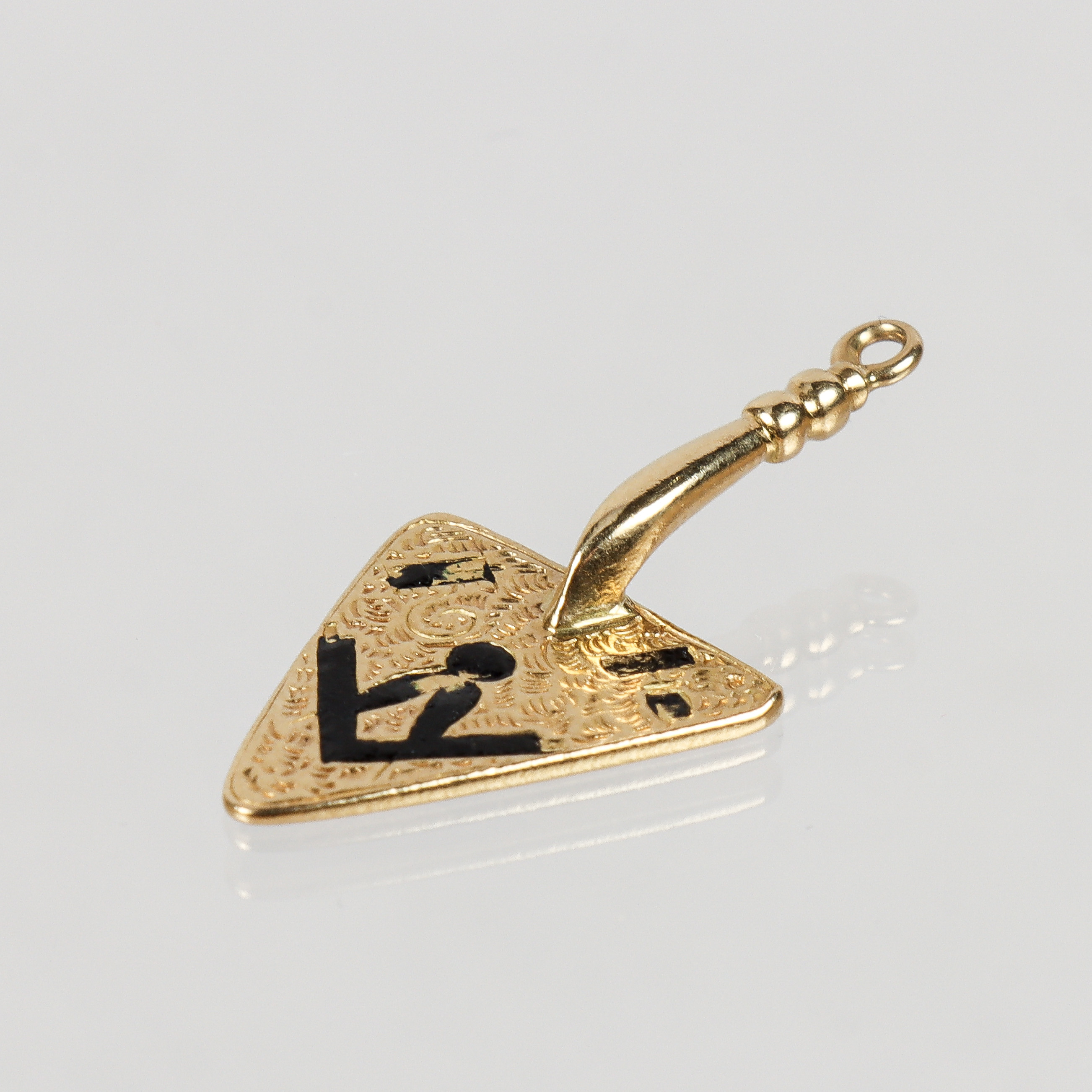 HÄNGE "Murslev", ordenstecken, 18k guld.