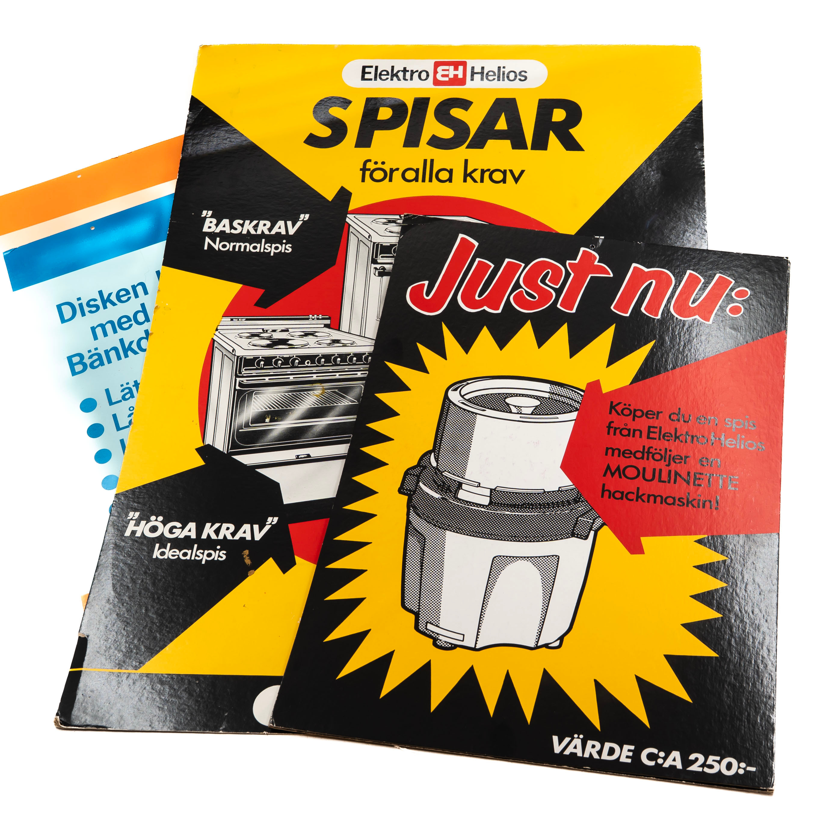 SAMLING PLANSCHER (6 delar) b.l.a Elektro Helios.