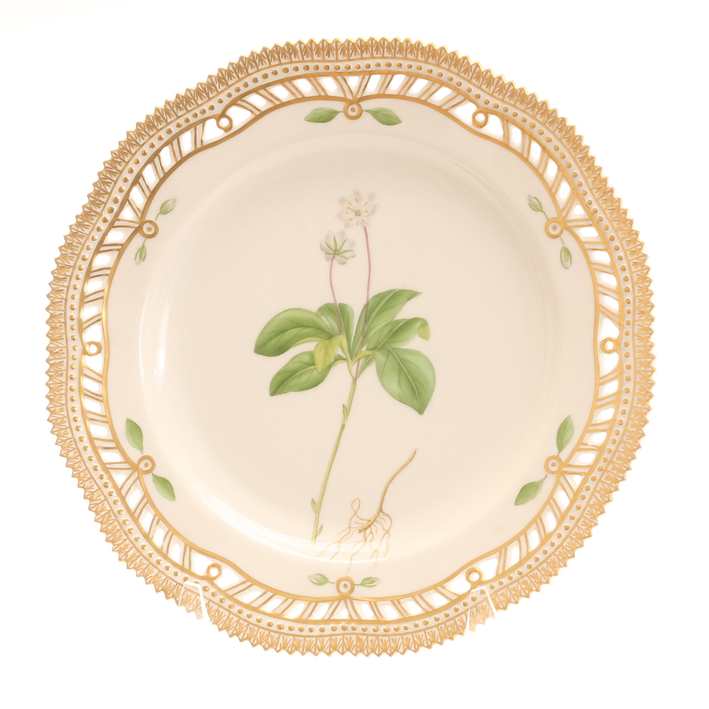 TALLRIK, porslin, "Flora Danica", Royal Copenhagen, Danmark.