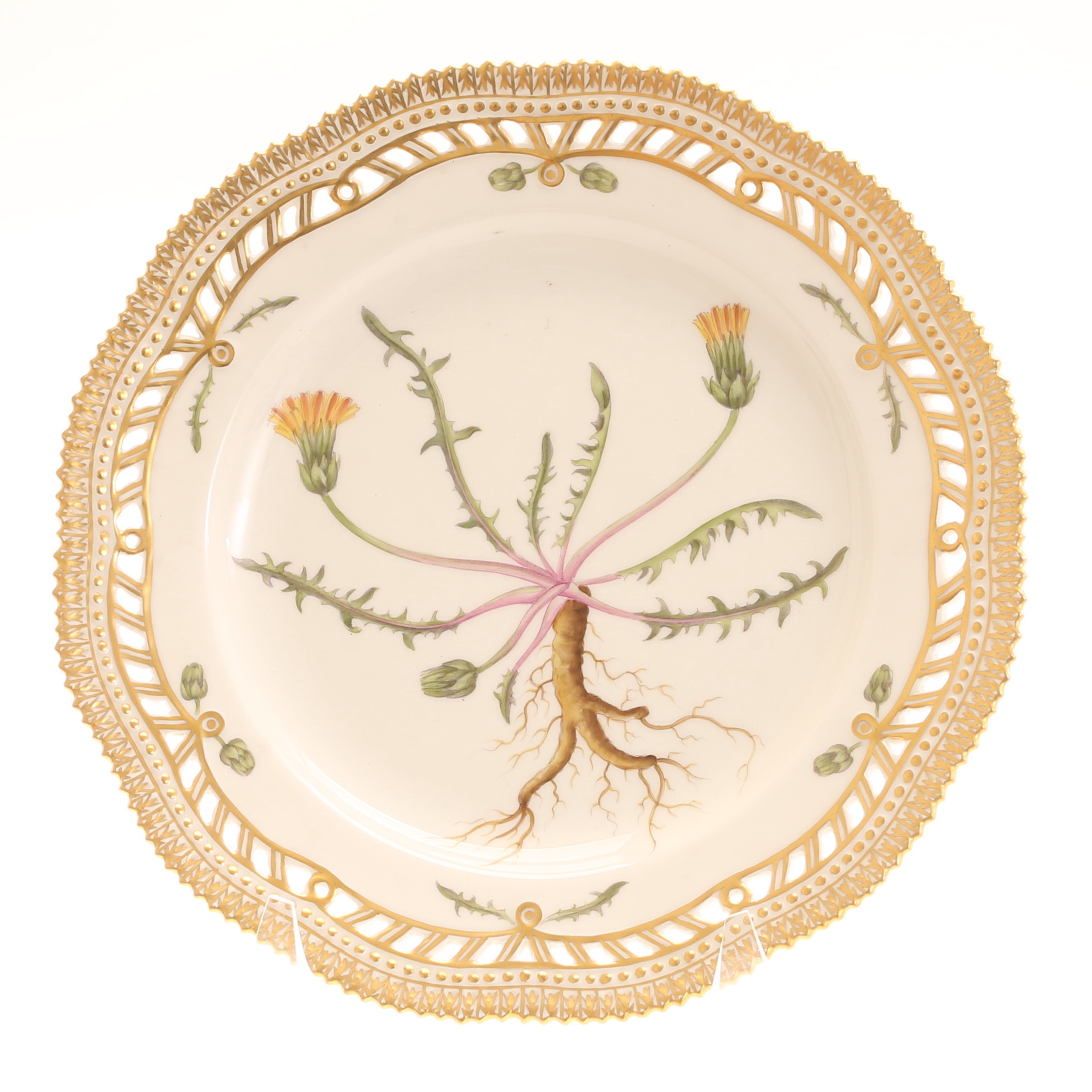 TALLRIK, porslin, "Flora Danica", Royal Copenhagen, Danmark.