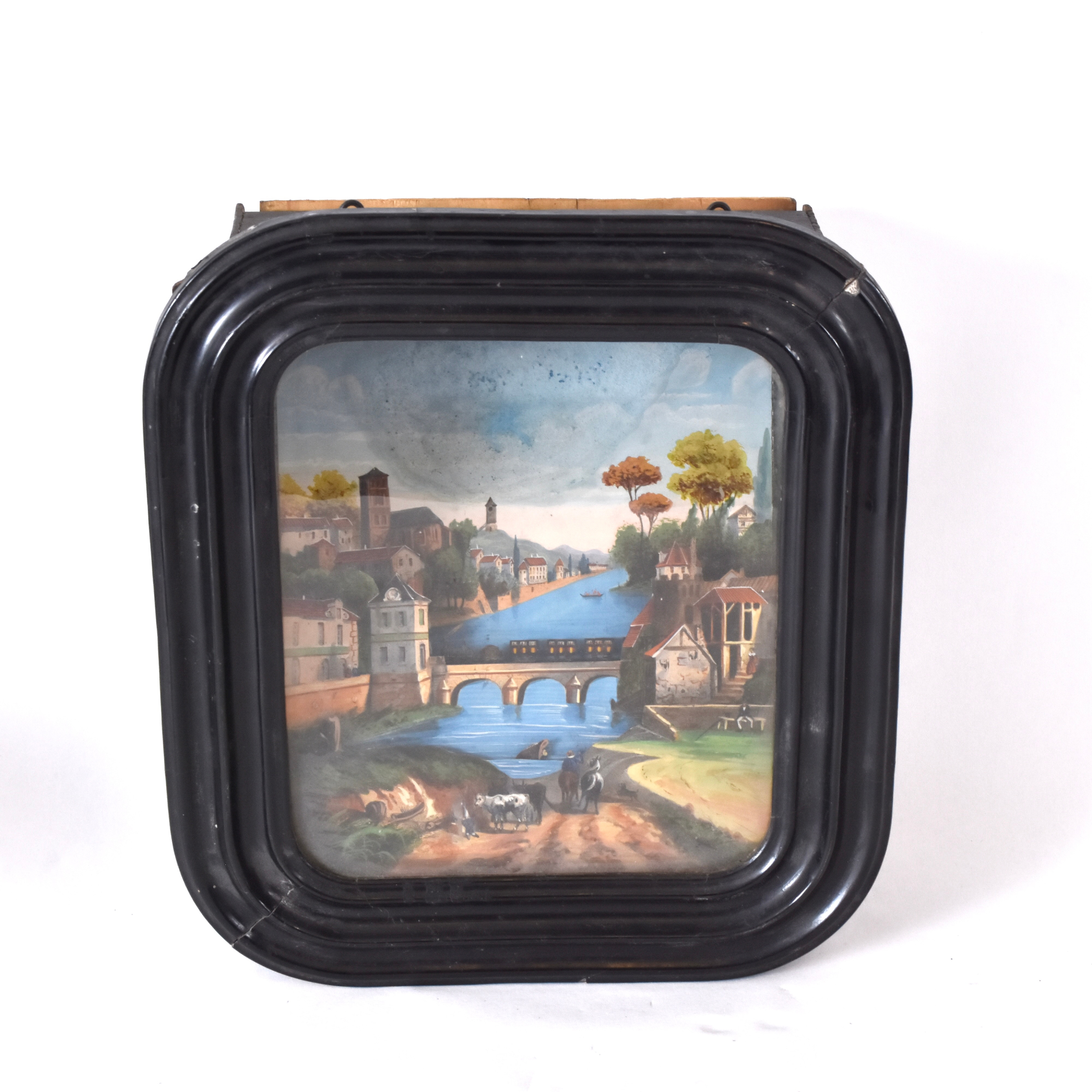 MEKANISKT, MUSIKALISKT DIORAMA, Frankrike, 1800-talets slut.