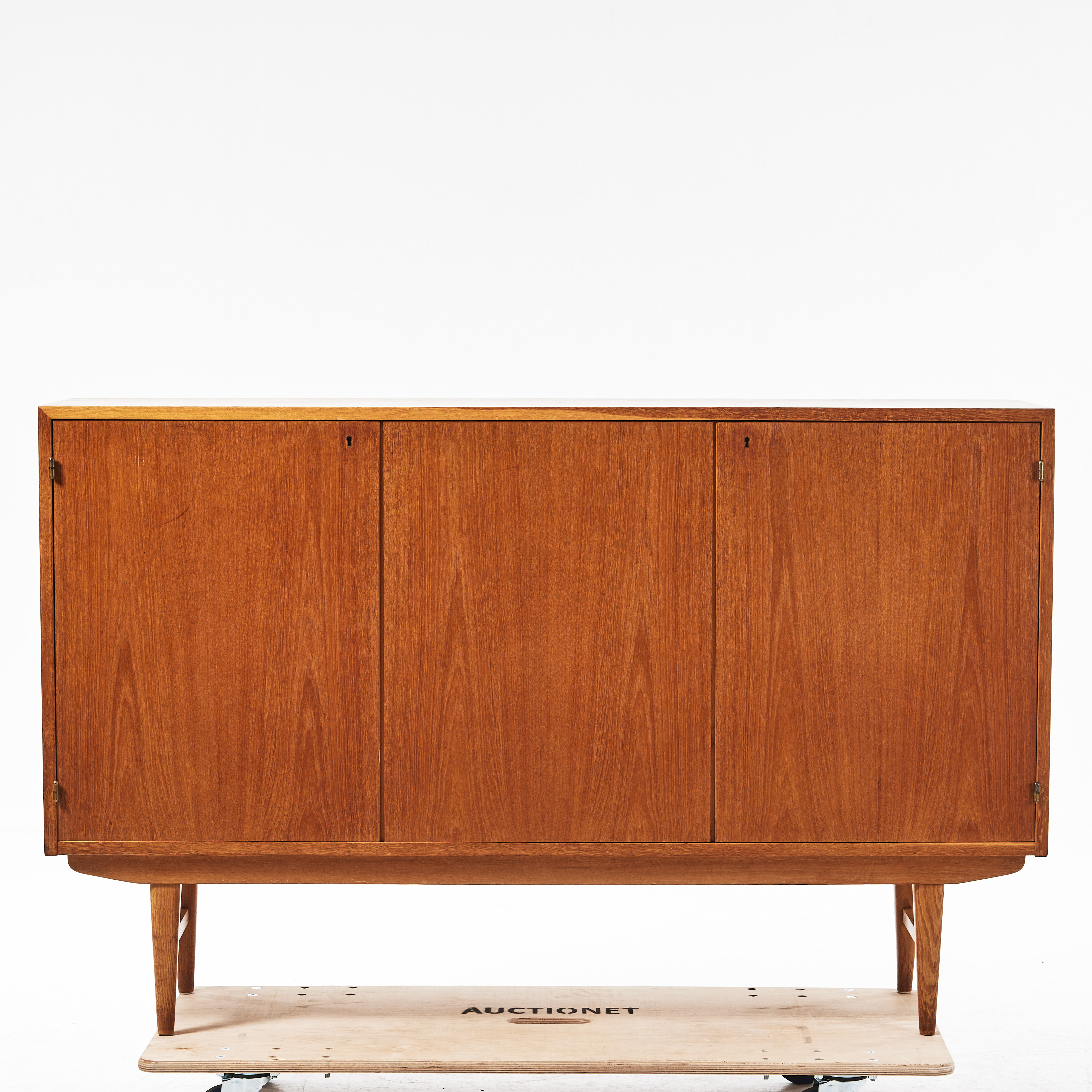 SIDEBOARD, 1950/60-tal, NC-möbler, Tibro, teak. Skyltmärkt.