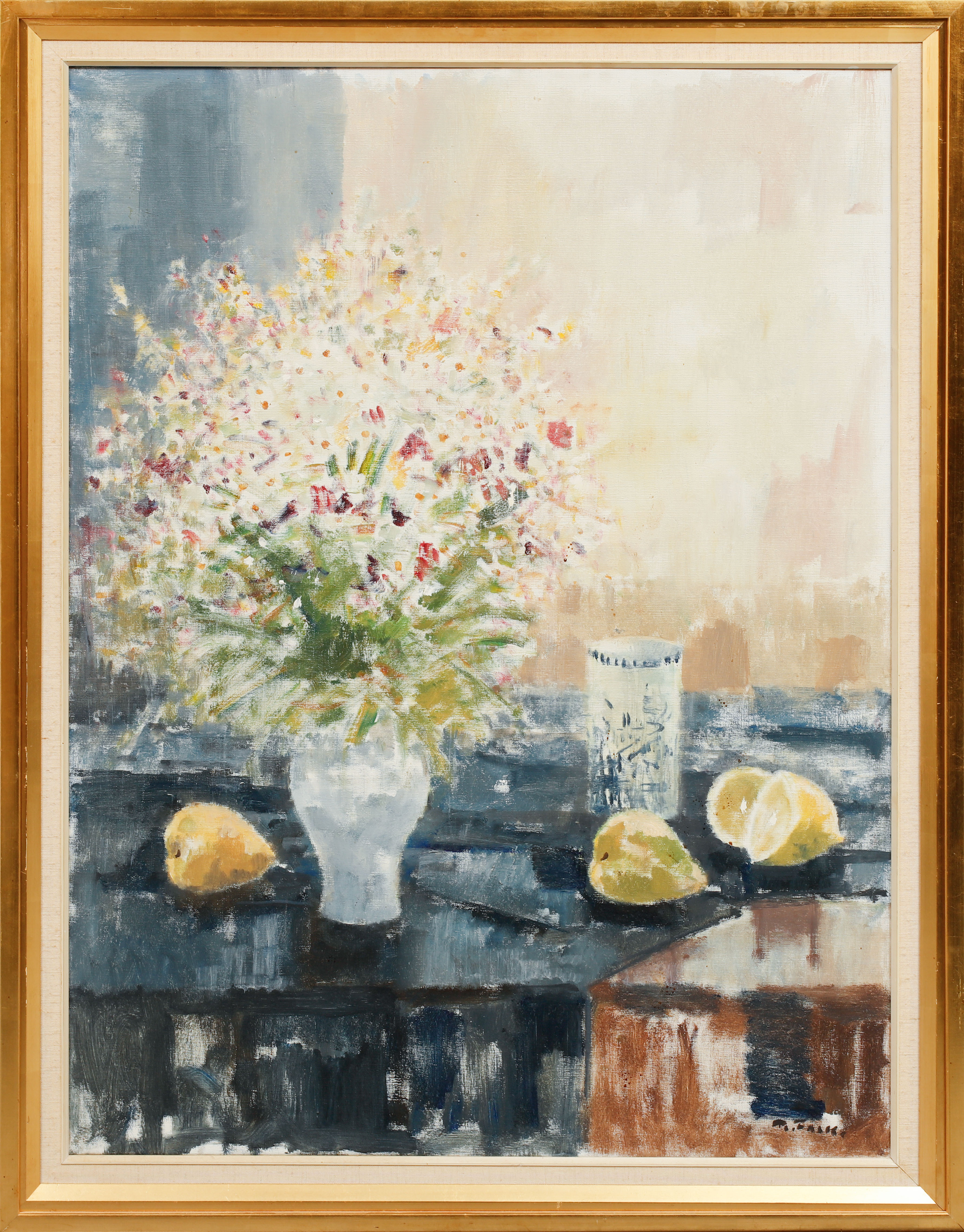 RAGNAR FALK. Stilleben, olja på duk, signerad.