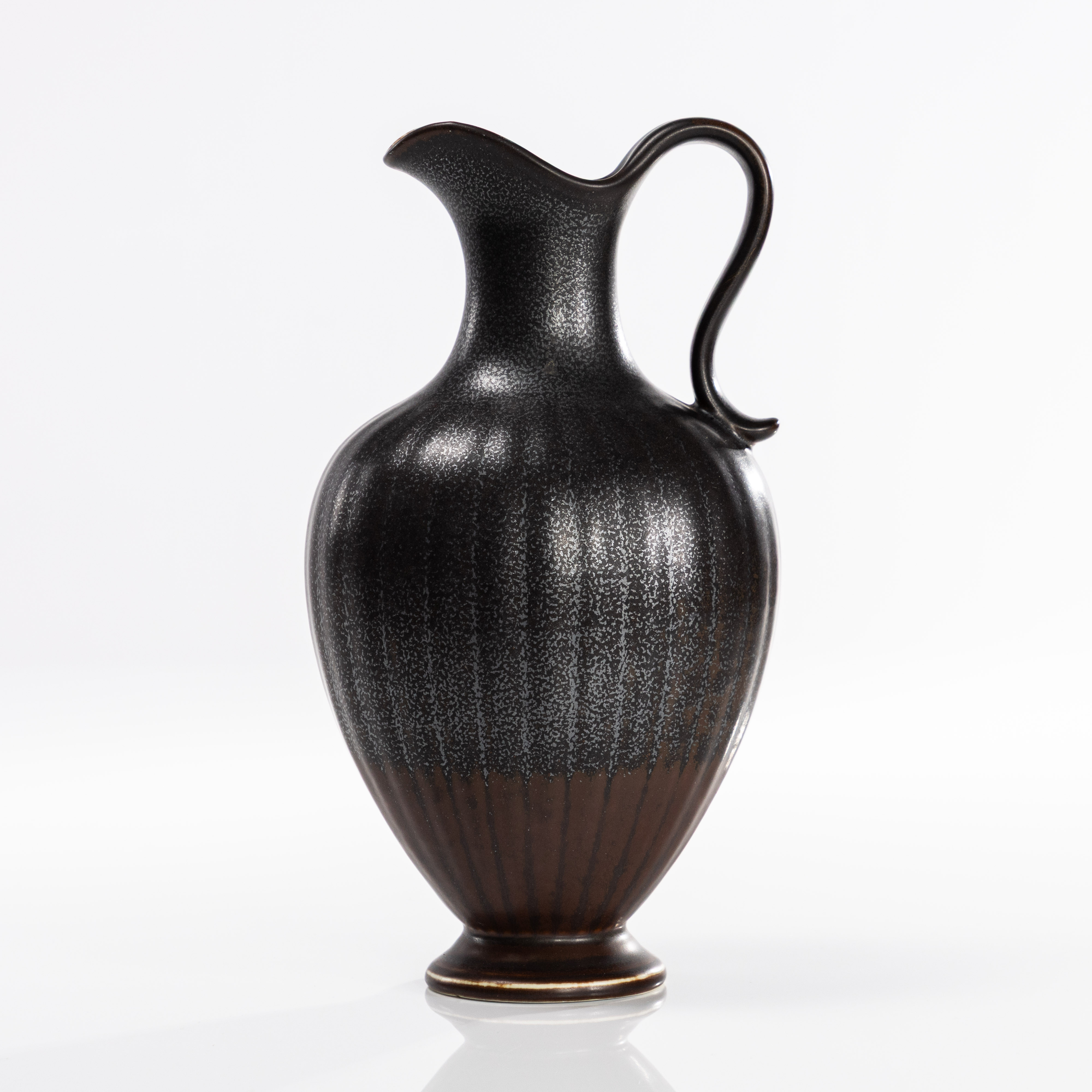 Gunnar Nylund, hänkelvas, Rörstrand, signerad, höjd 29 cm.