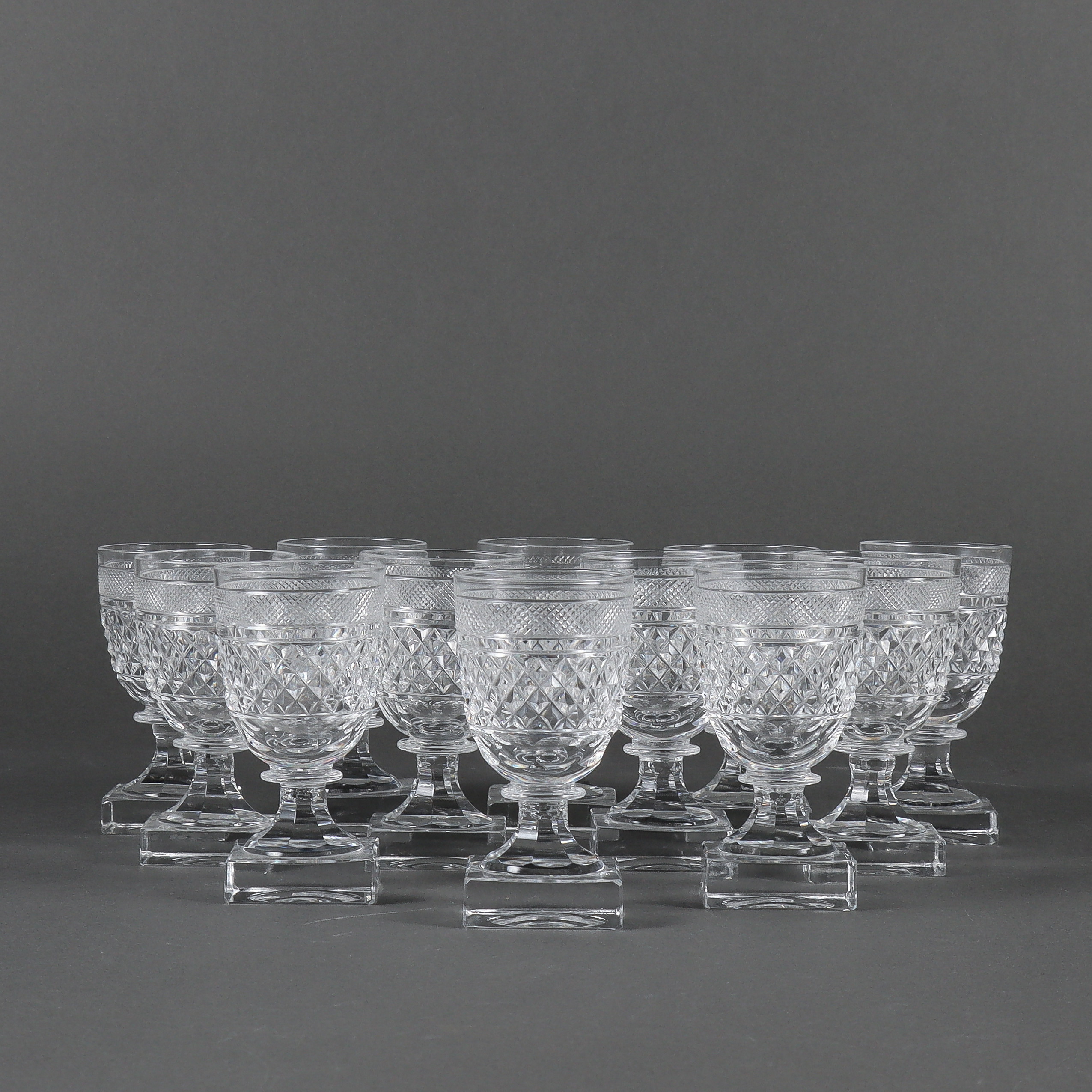 ELIS BERGH. Dessertvinsglas12 stycken, Kosta, Kent.