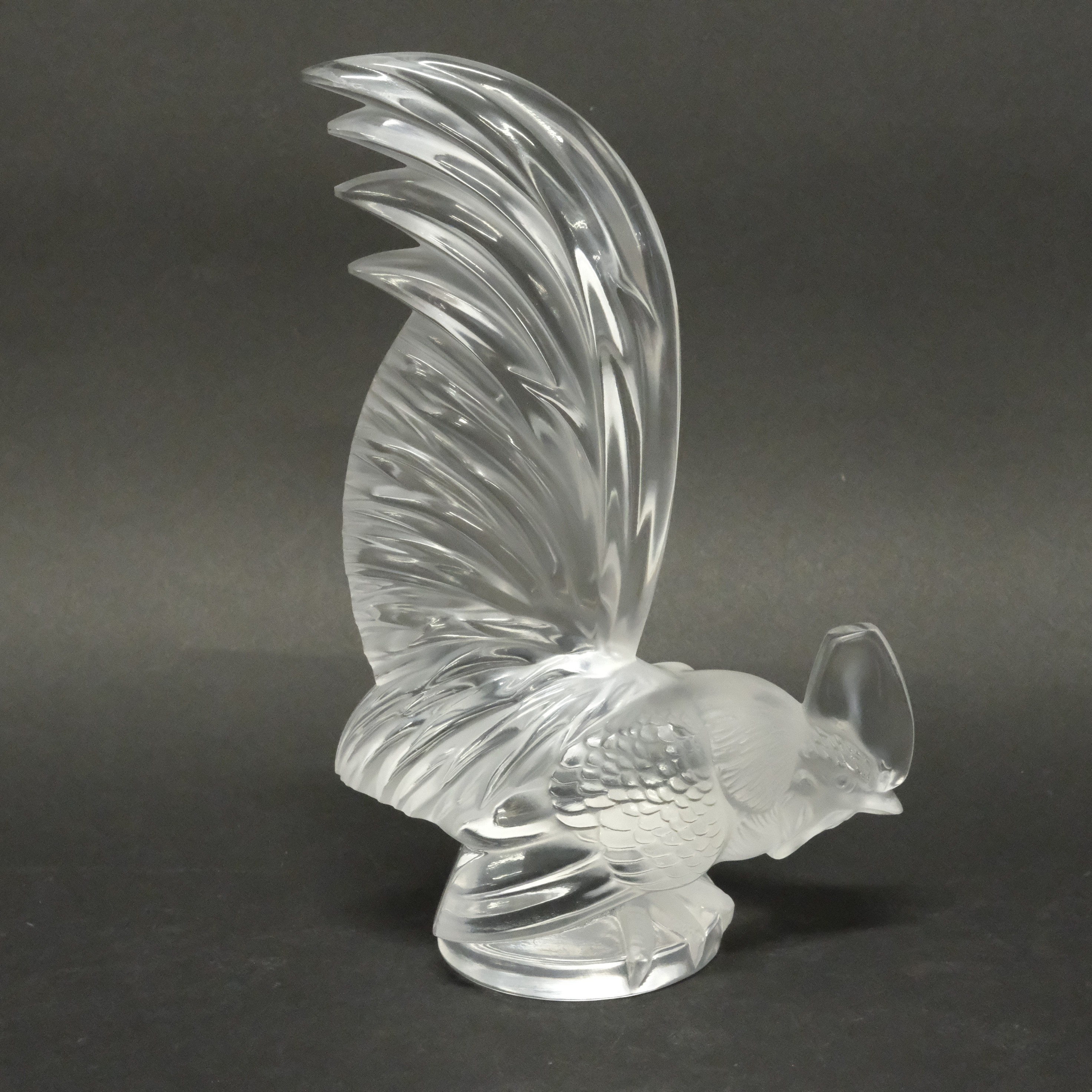 LALIQUE, FRANKRIKE, TUPP , "COQ NAIN".